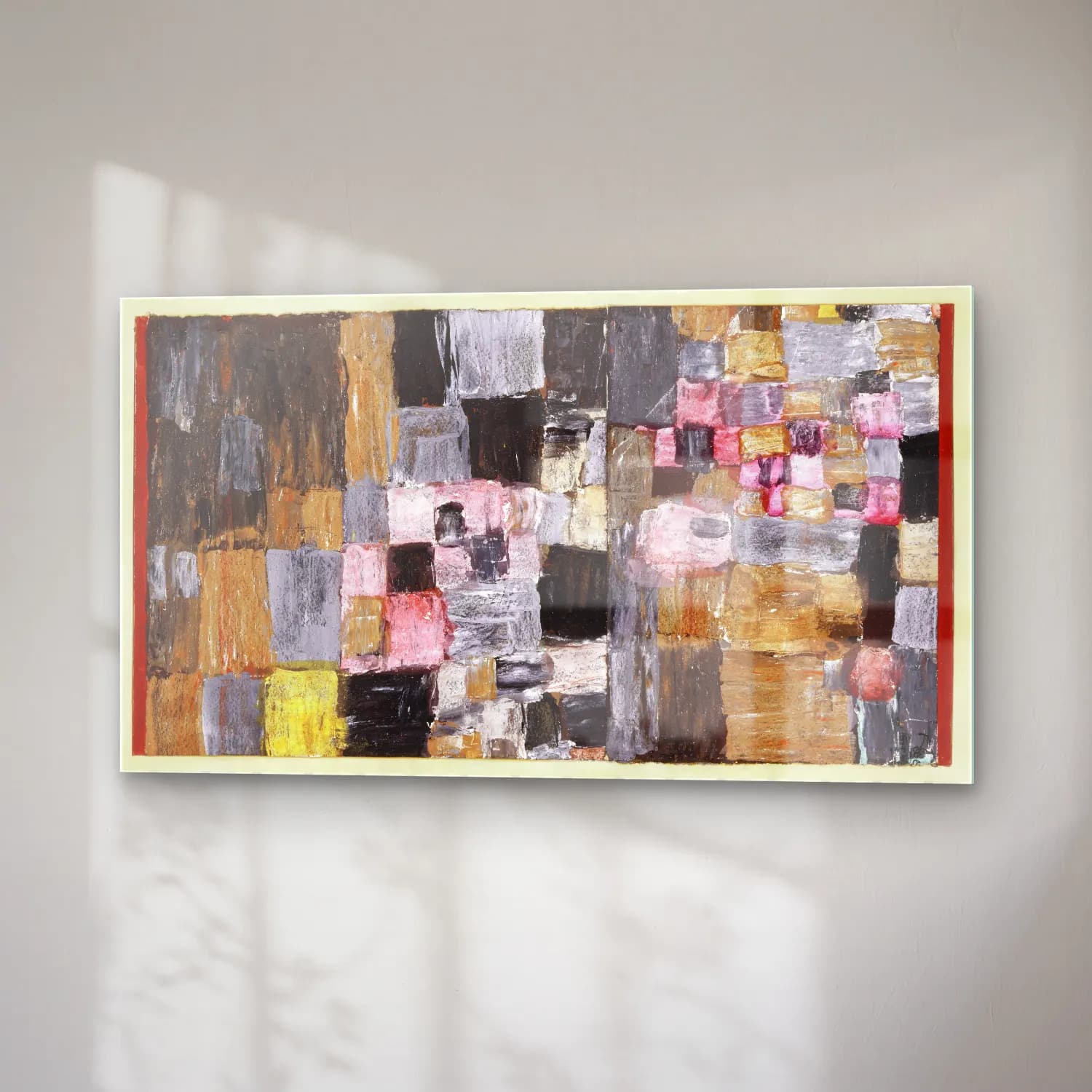 Paul Klee – Ascent of a town cam tablo — sağ açıdan görünüm