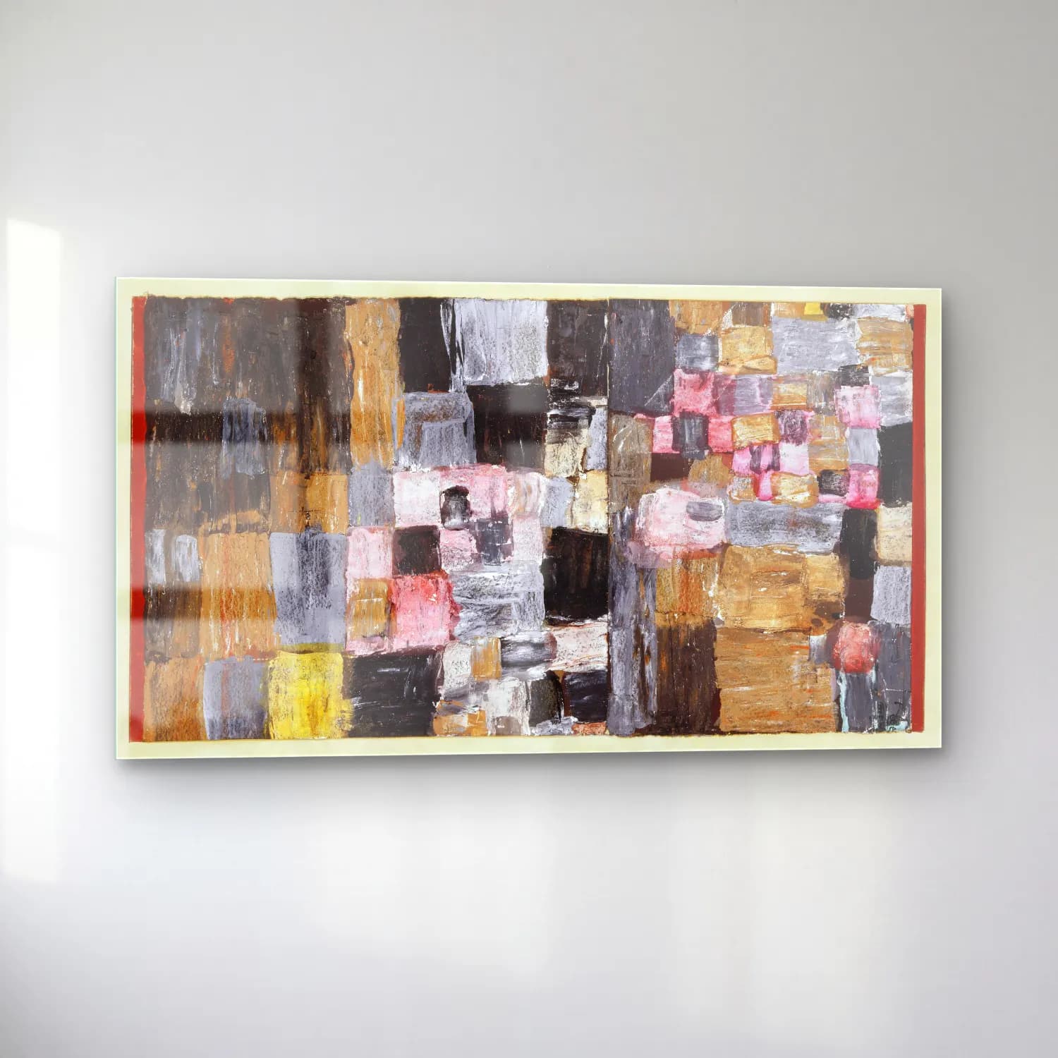 Paul Klee – Ascent of a town cam tablo — sol açıdan görünüm