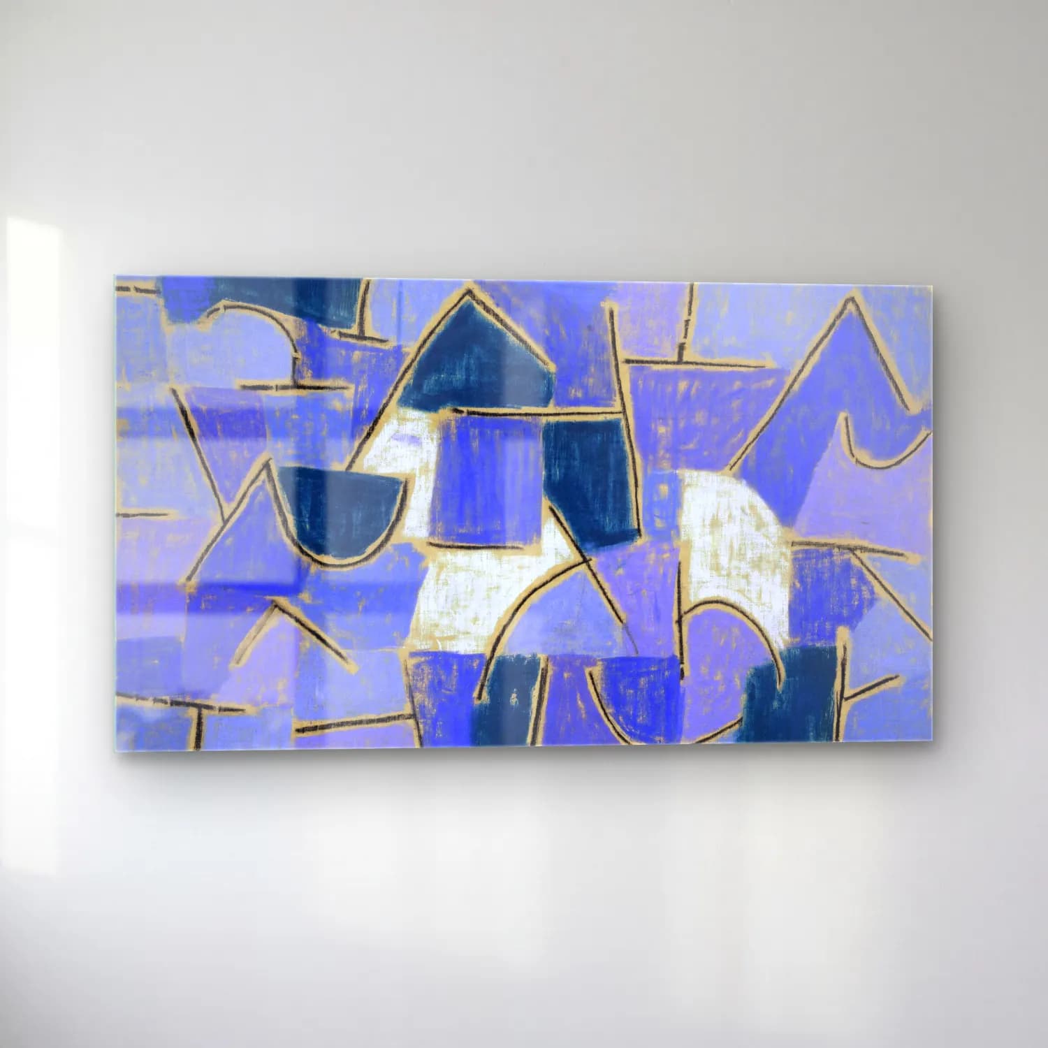 Paul Klee – Blue night cam tablo — sol açıdan görünüm