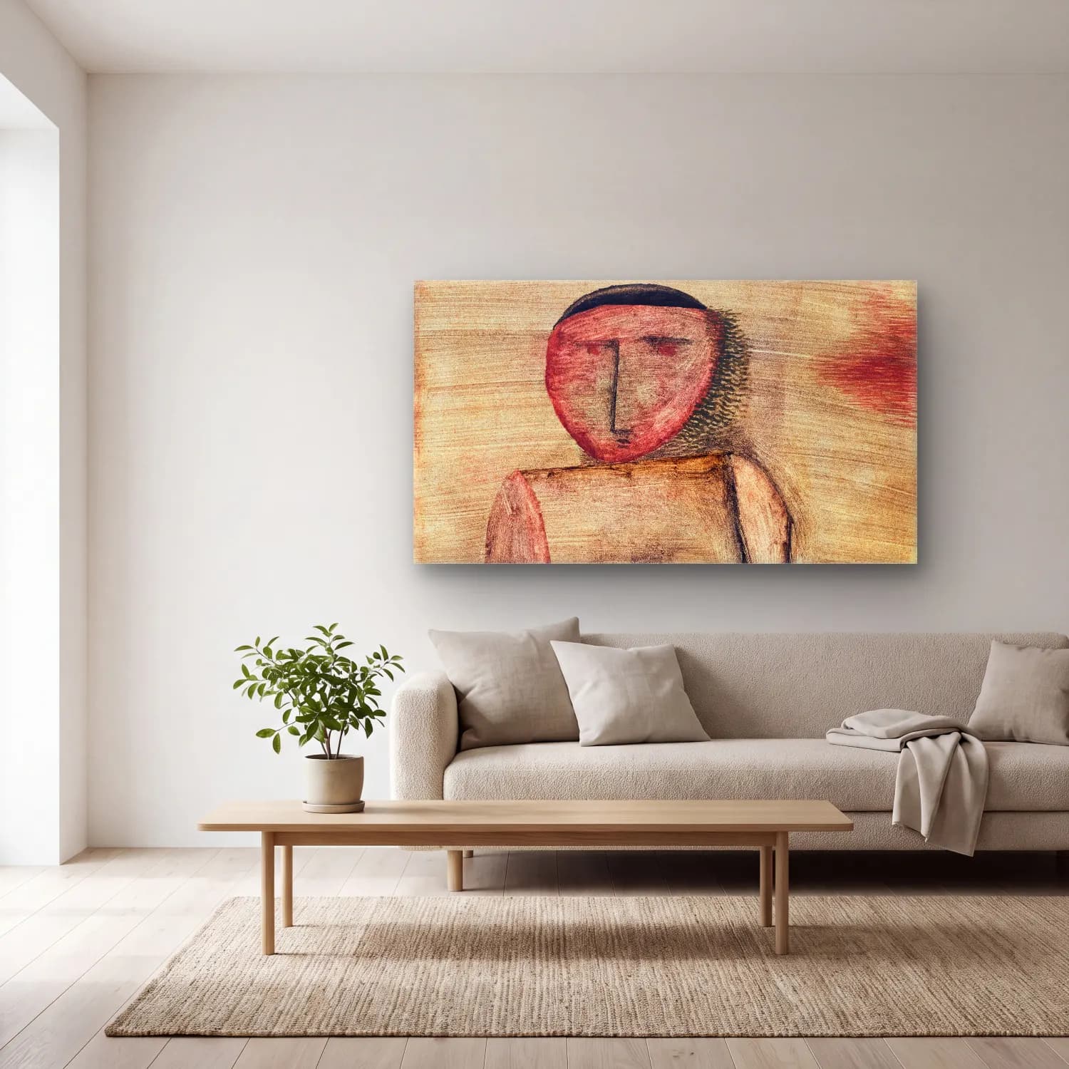 Paul Klee – Doctor cam tablo — açık renk salonda