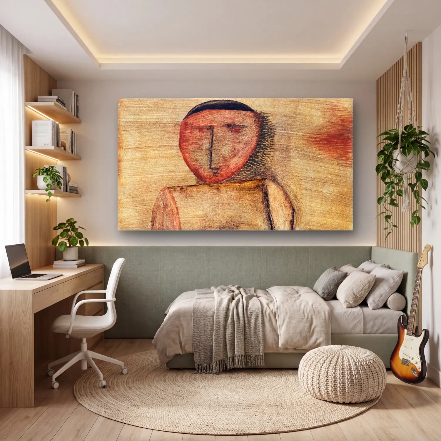 Paul Klee – Doctor cam tablo — genç odasında