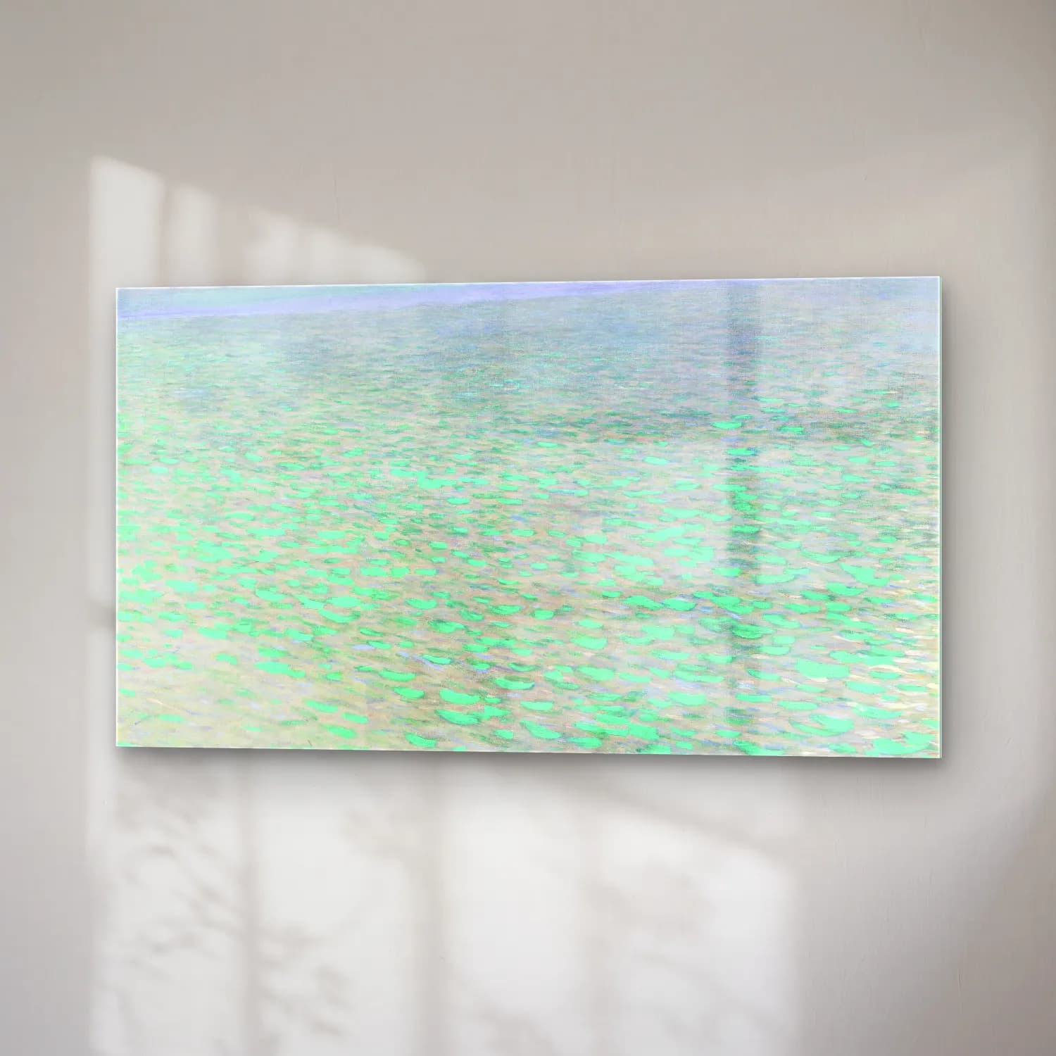 Gustav Klimt – Attersee cam tablo — sağ açıdan görünüm