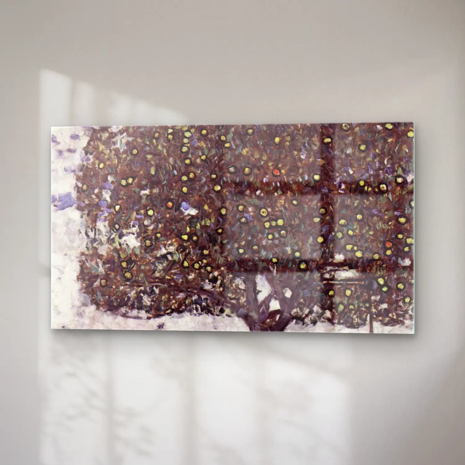 Gustav Klimt – Der Apfelbaum cam tablo — sağ açıdan görünüm