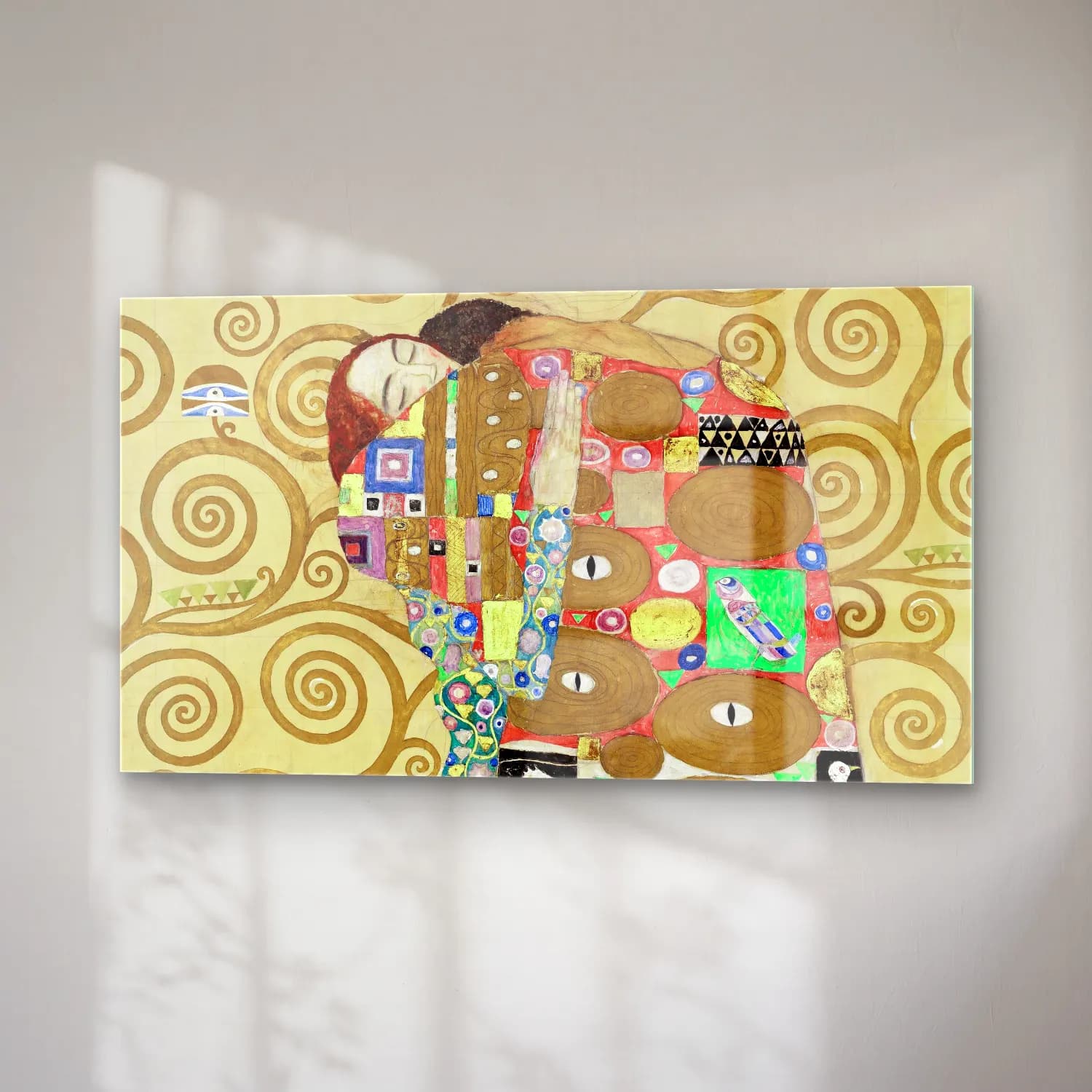 Gustav Klimt – Fulfillment cam tablo — sağ açıdan görünüm