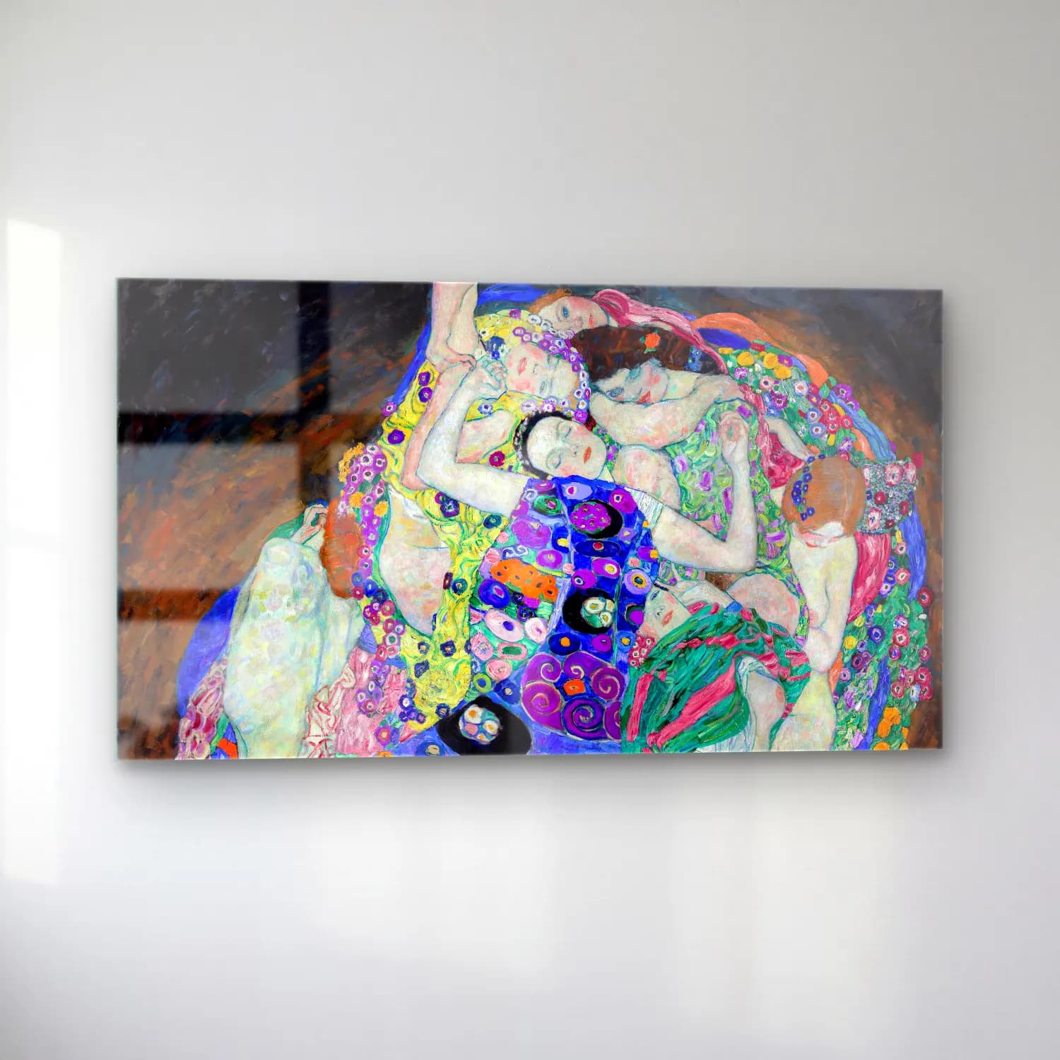 Gustav Klimt – The Virgin cam tablo — sol açıdan görünüm
