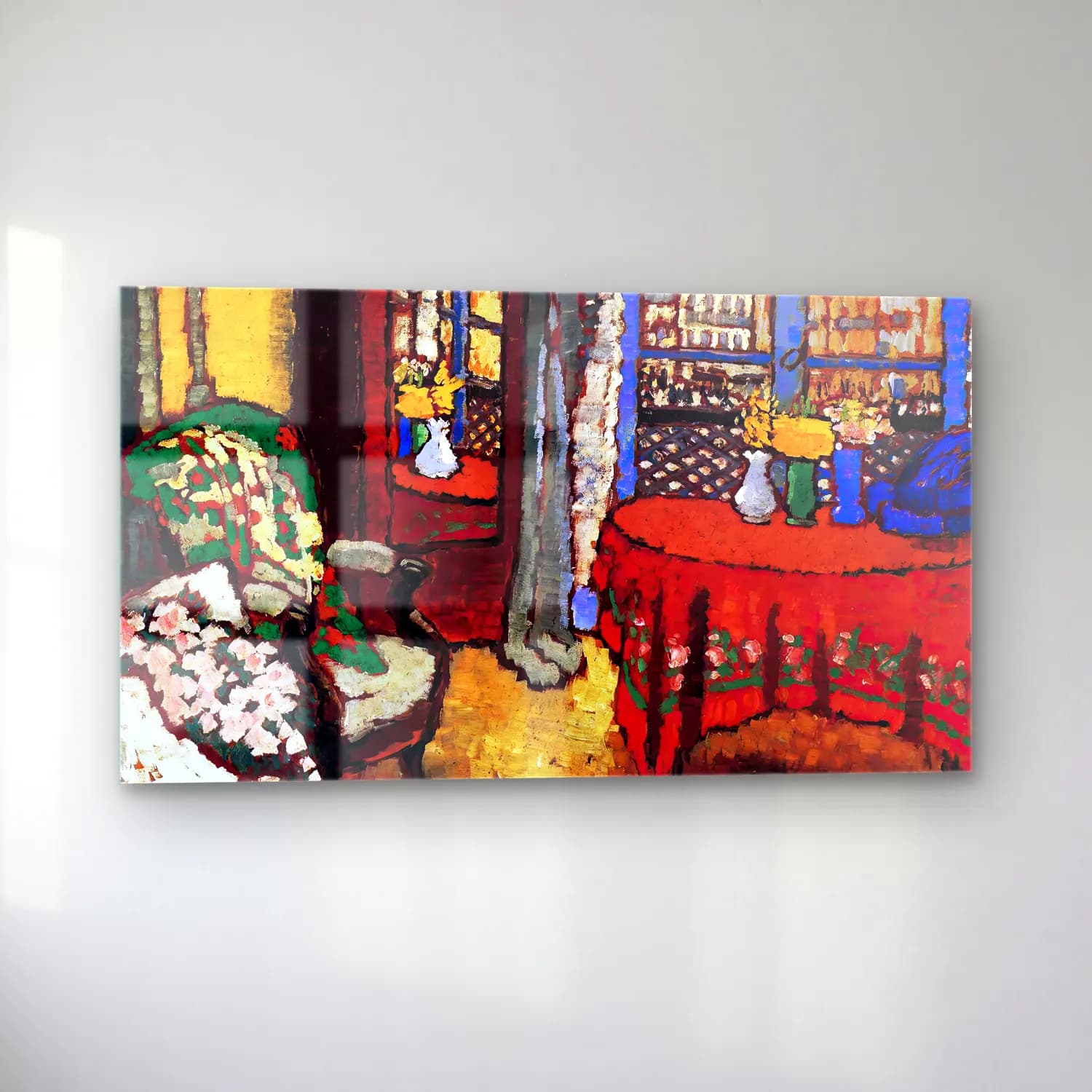 József Rippl-rónai – Parisian Interior cam tablo — sol açıdan görünüm