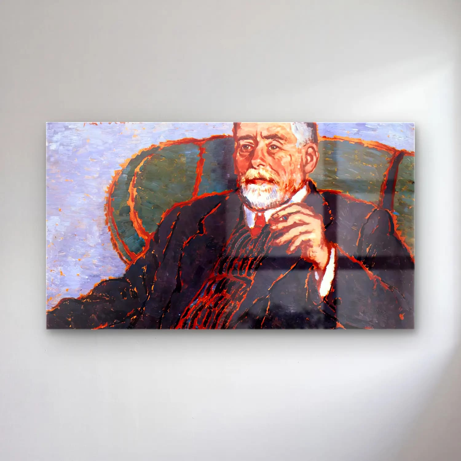 József Rippl-rónai – Pál Szinyei Merse cam tablo — József Rippl-rónai – Pál Szinyei Merse — empresyonist erkek portresi