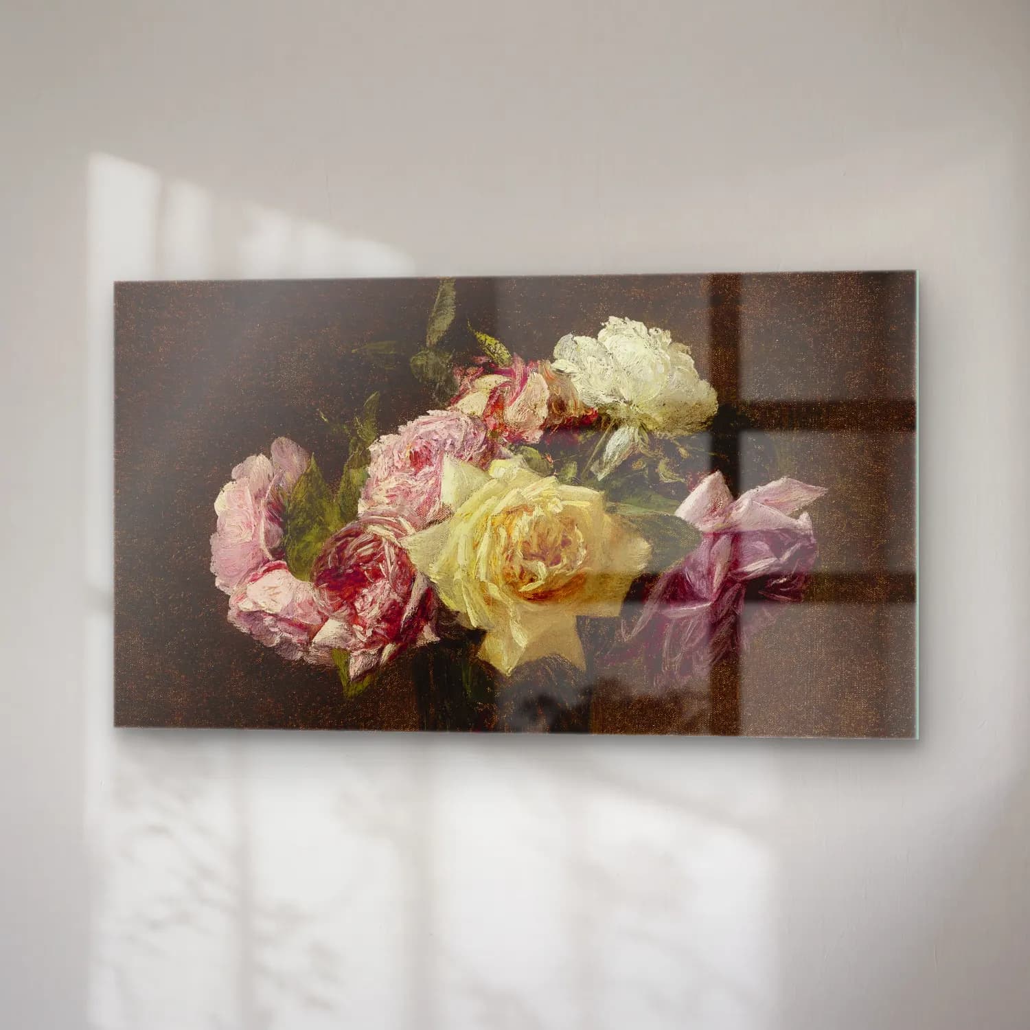 Henri Fantin-Latour – Roses cam tablo — sağ açıdan görünüm