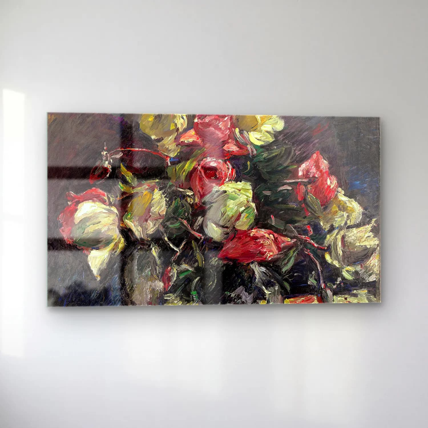 Lovis Corinth – Helle Rosen cam tablo — sol açıdan görünüm