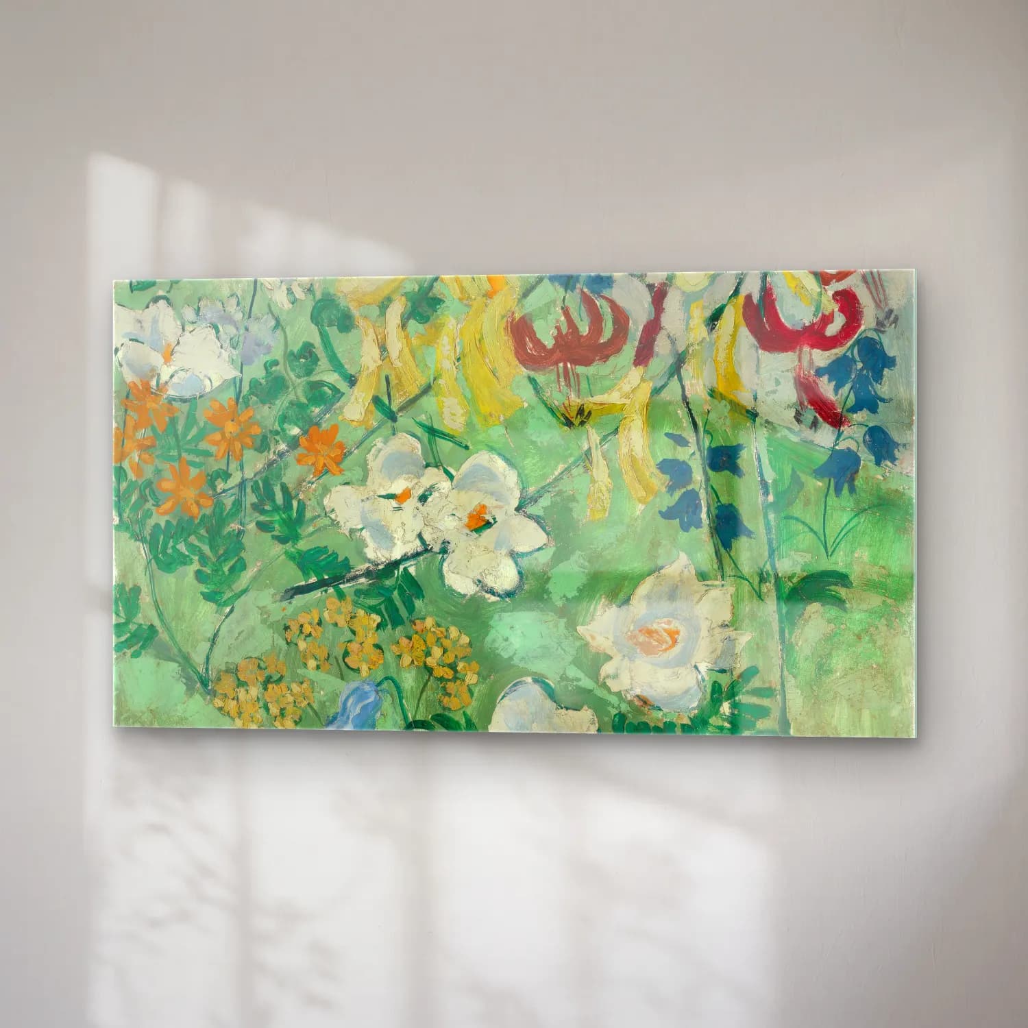 August Babberger – Blumen cam tablo — sağ açıdan görünüm