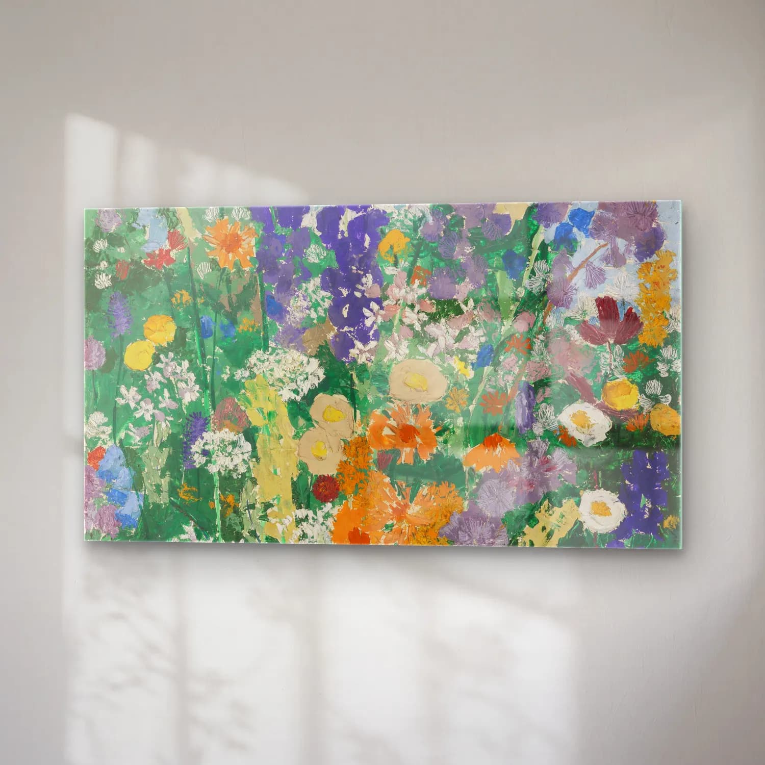 August Babberger – Blumen am Berg cam tablo — sağ açıdan görünüm