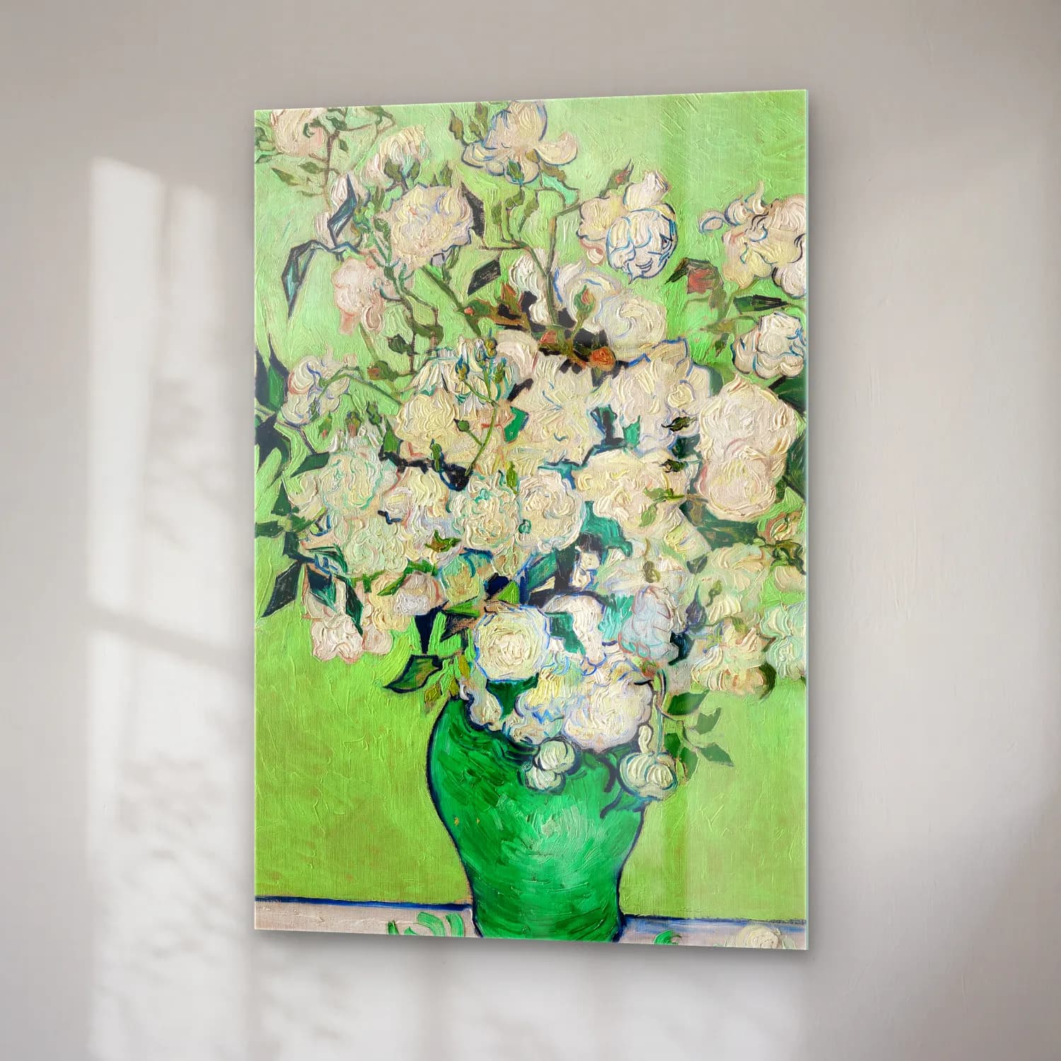Vincent van Gogh – Roses cam tablo — sağ açıdan görünüm