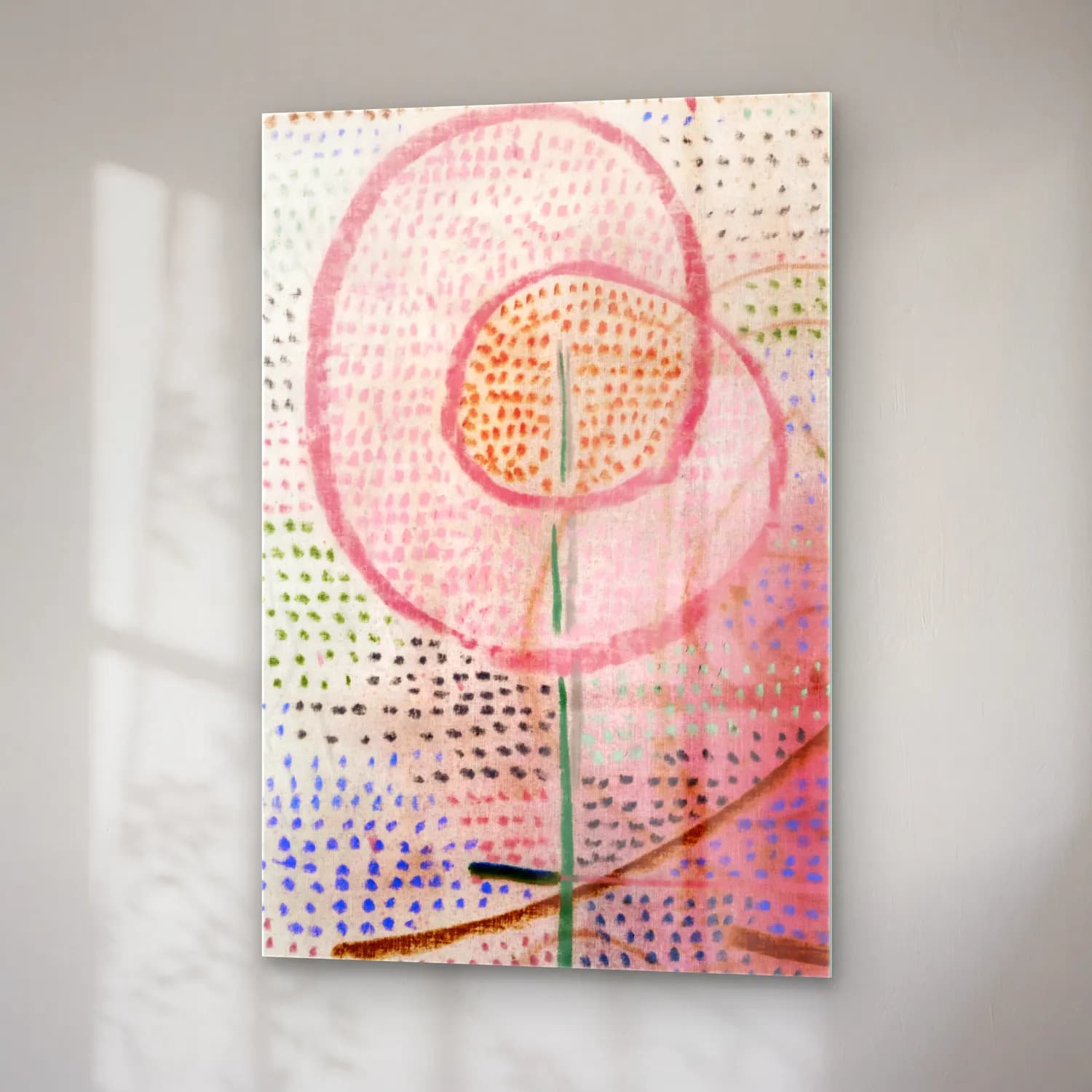 Paul Klee – Blossoming cam tablo — sağ açıdan görünüm