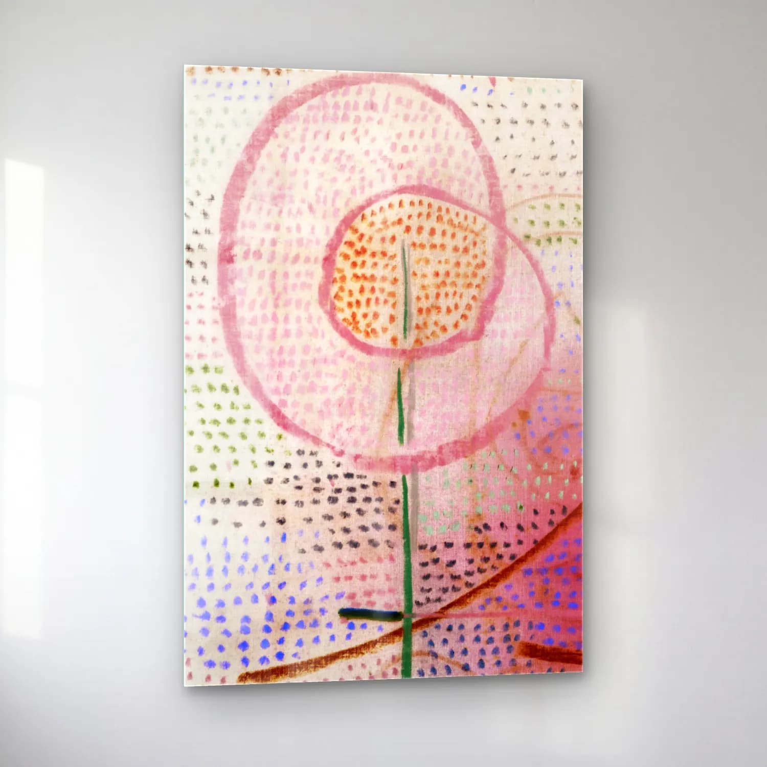 Paul Klee – Blossoming cam tablo — sol açıdan görünüm