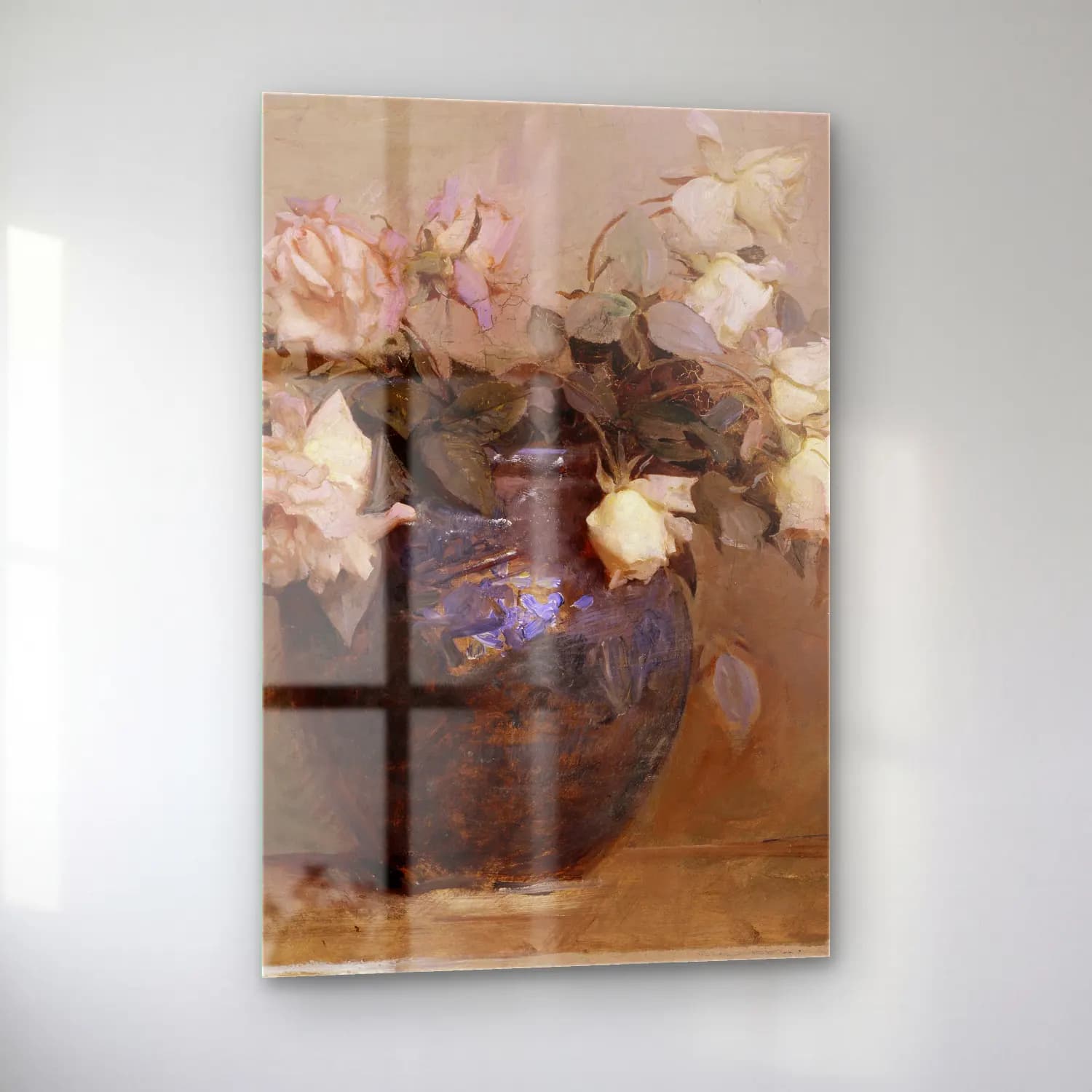 Abbott Handerson Thayer – Roses cam tablo — sol açıdan görünüm