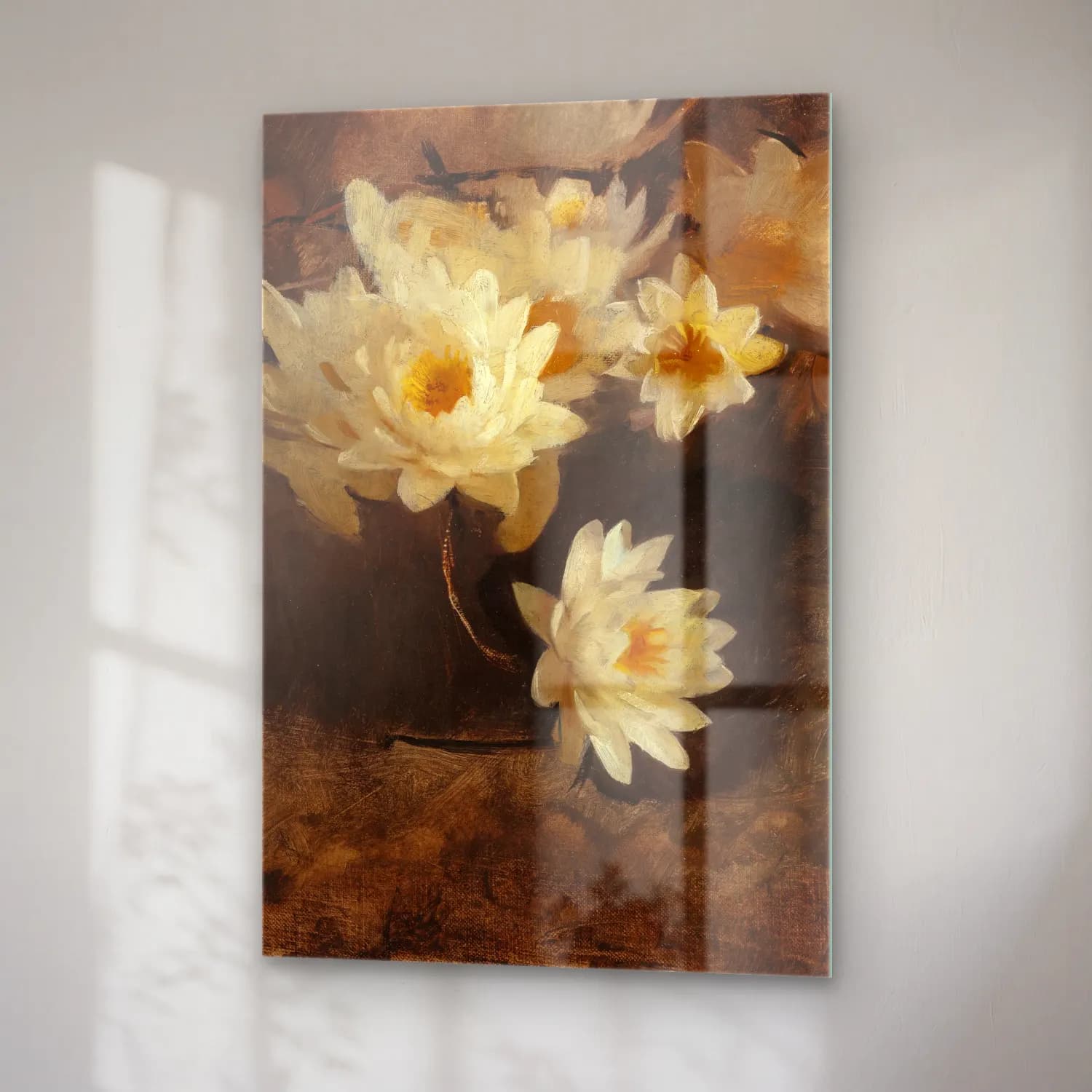 Abbott Handerson Thayer – Water Lilies cam tablo — sağ açıdan görünüm