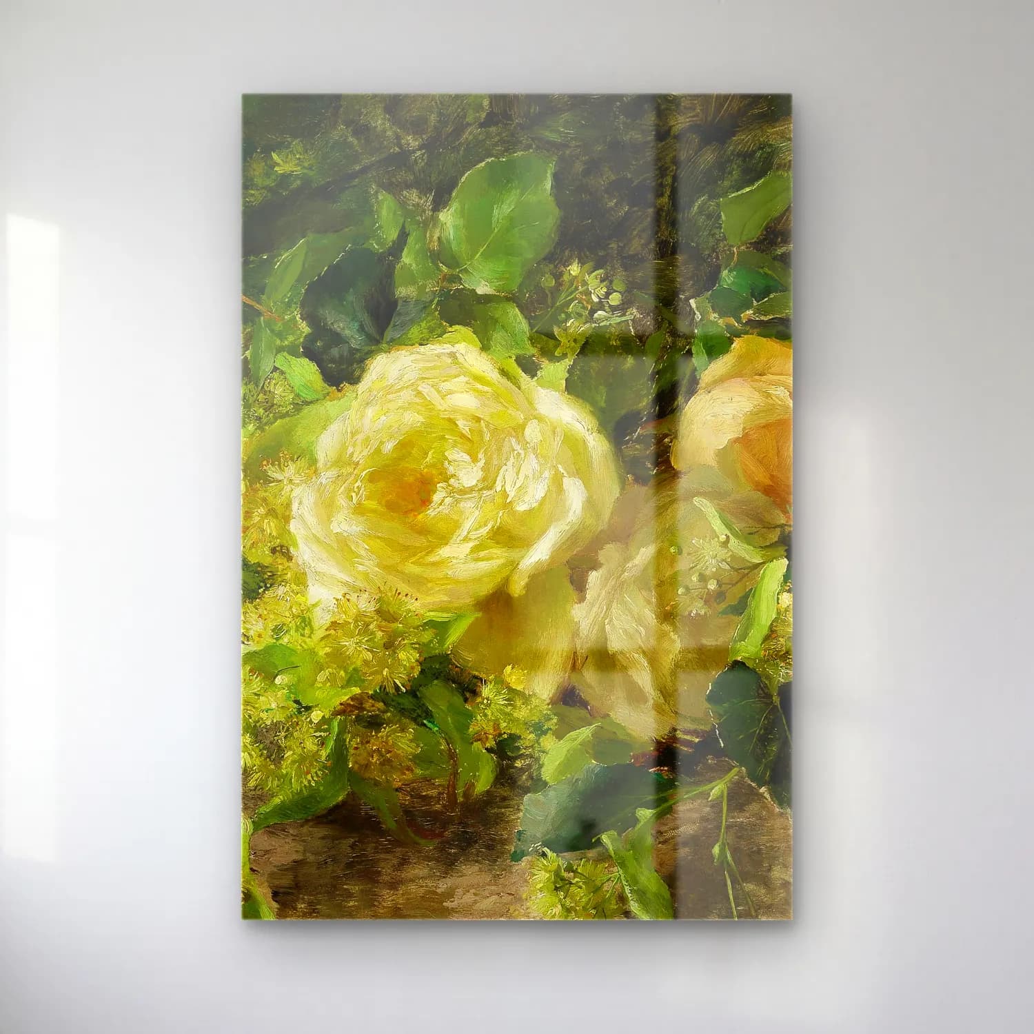 Olga Wisinger-Florian – A bouquet of roses cam tablo — Olga Wisinger-Florian – A bouquet of roses — empresyonist güller