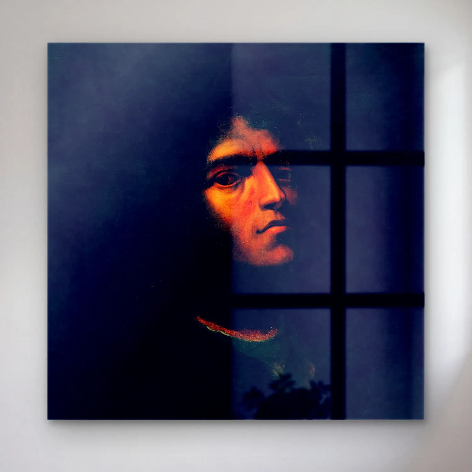 Yağlı Boya Erkek Portresi No. 12 cam tablo — Yağlı Boya Erkek Portresi No. 12 — yağlı boya erkek portresi