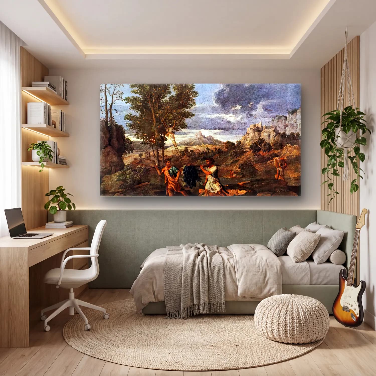 Nicolas Poussin – Autumn cam tablo — genç odasında