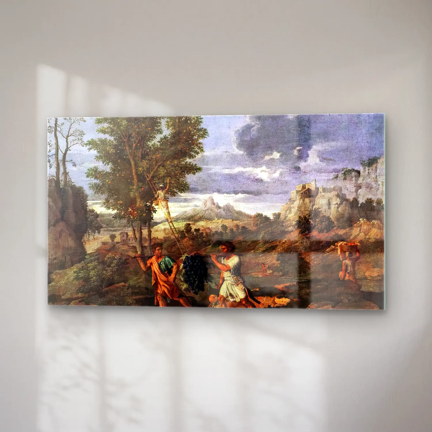 Nicolas Poussin – Autumn cam tablo — sağ açıdan görünüm