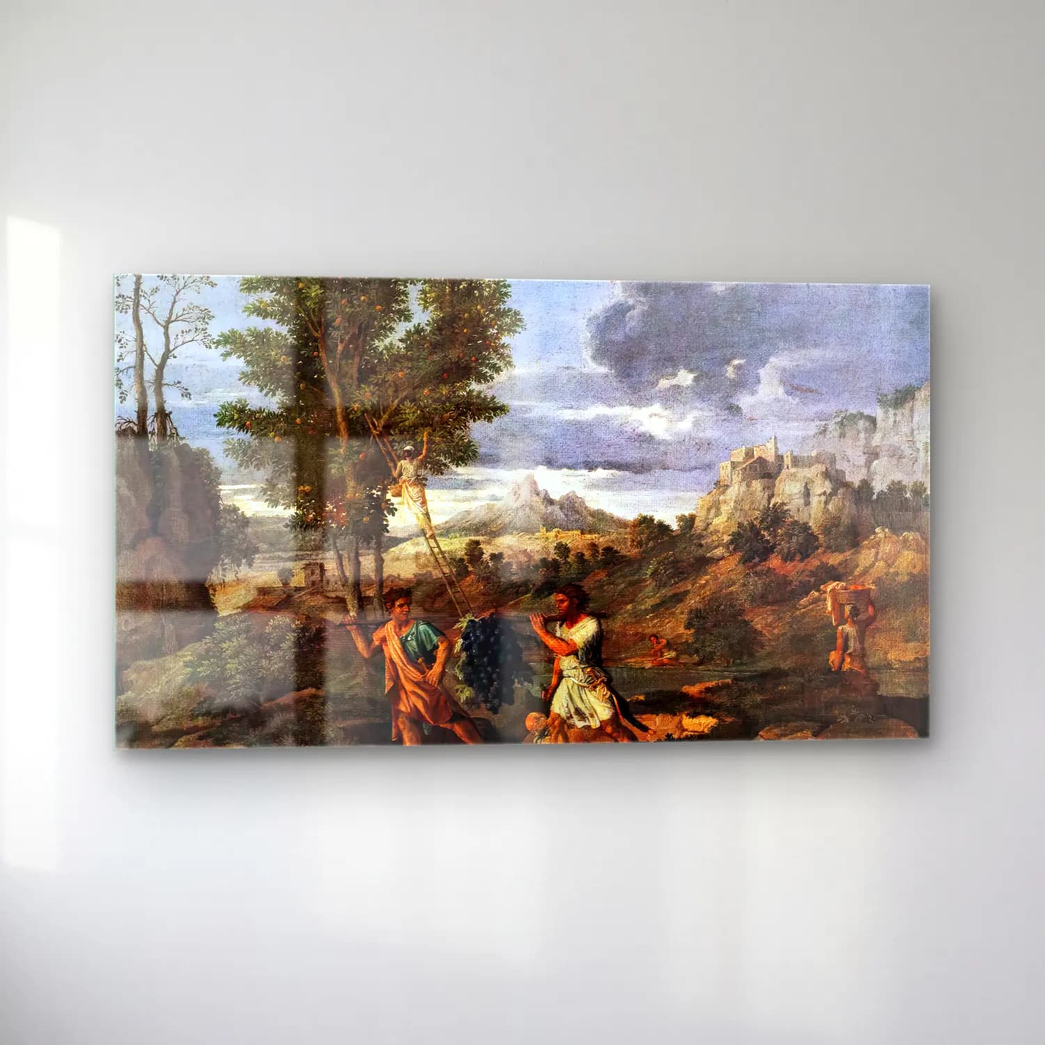 Nicolas Poussin – Autumn cam tablo — sol açıdan görünüm