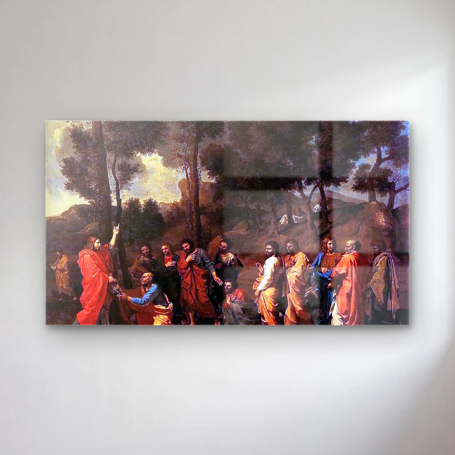 Nicolas Poussin – The Seven Sacraments I Ordination cam tablo — Nicolas Poussin – The Seven Sacraments I Ordination — yağlı boya dini sahne