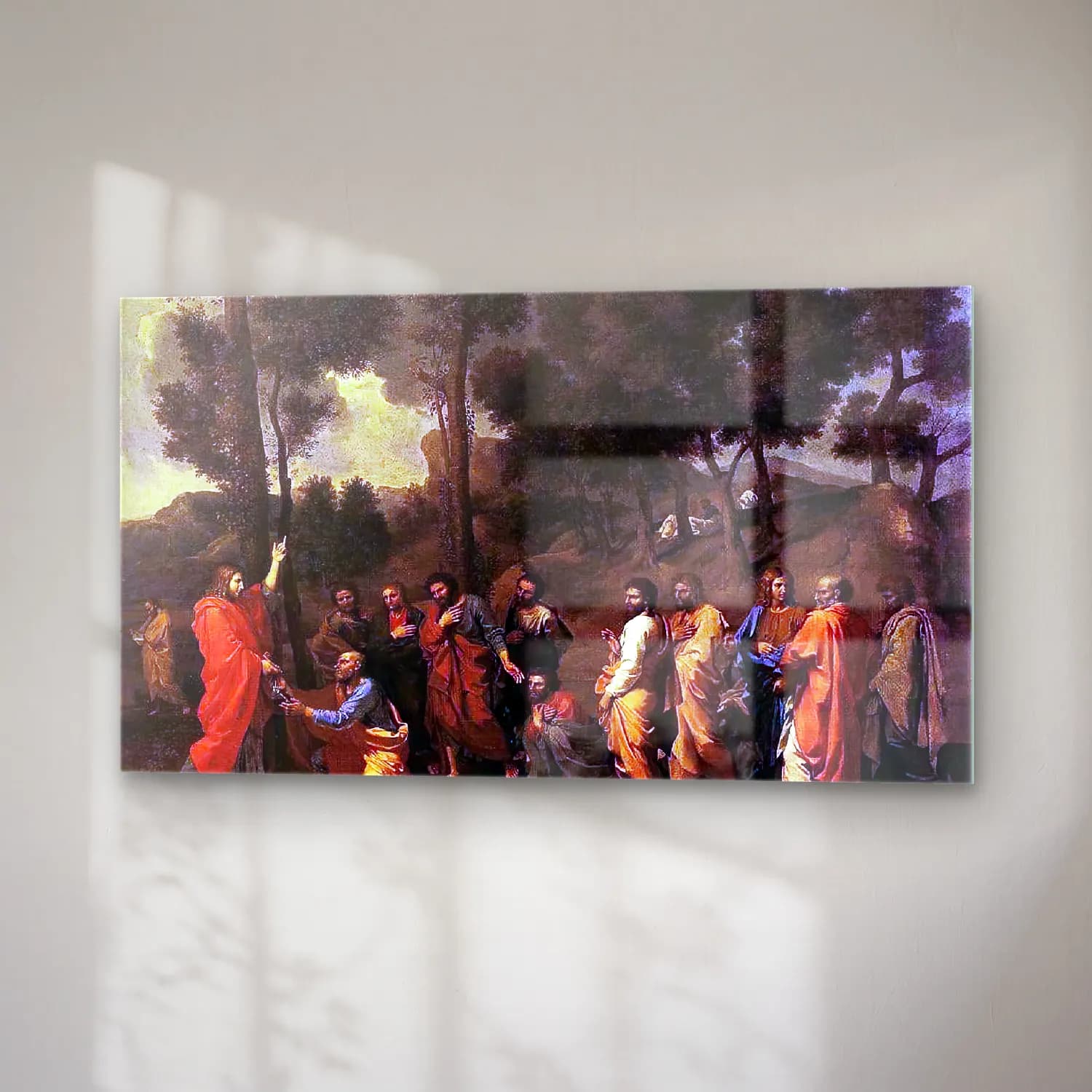 Nicolas Poussin – The Seven Sacraments I Ordination cam tablo — sağ açıdan görünüm