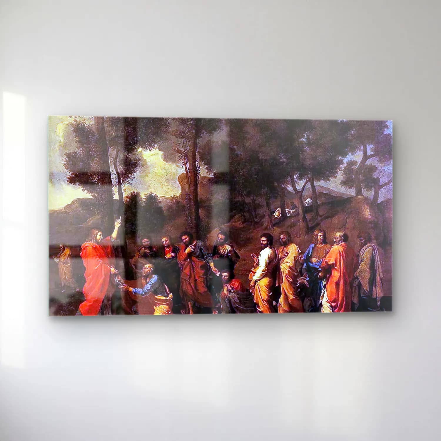 Nicolas Poussin – The Seven Sacraments I Ordination cam tablo — sol açıdan görünüm
