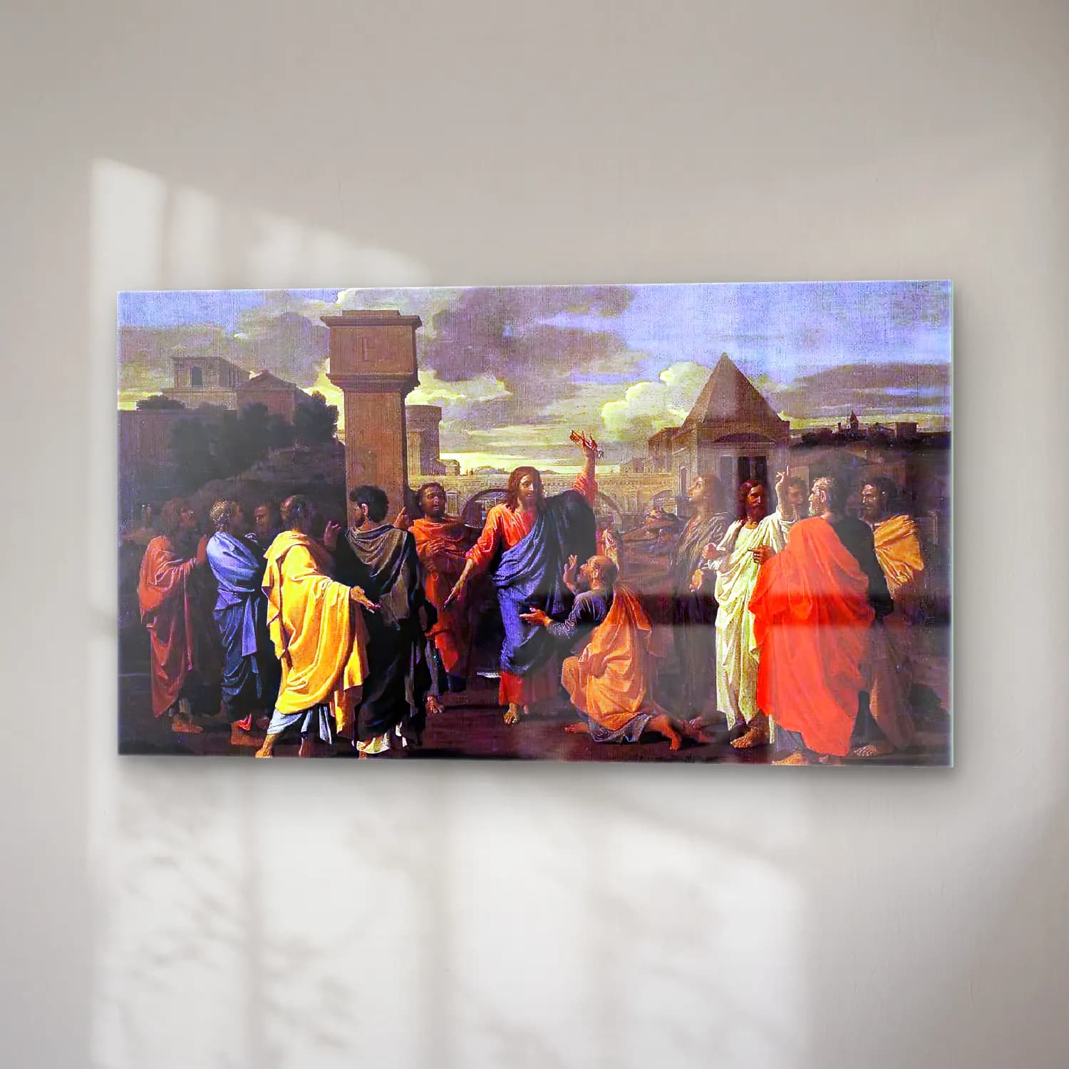 Nicolas Poussin – The Seven Sacraments Ii Ordination cam tablo — sağ açıdan görünüm