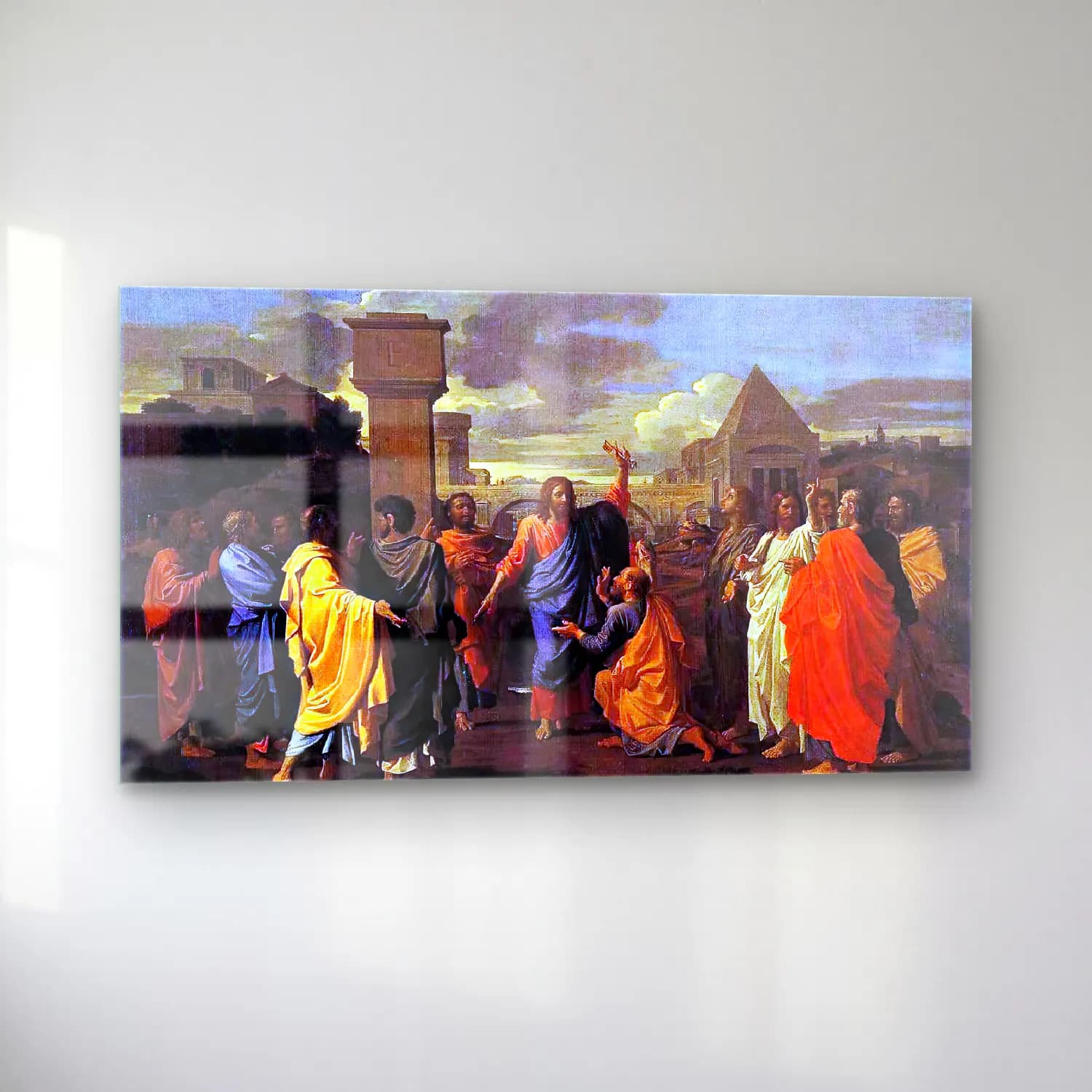 Nicolas Poussin – The Seven Sacraments Ii Ordination cam tablo — sol açıdan görünüm