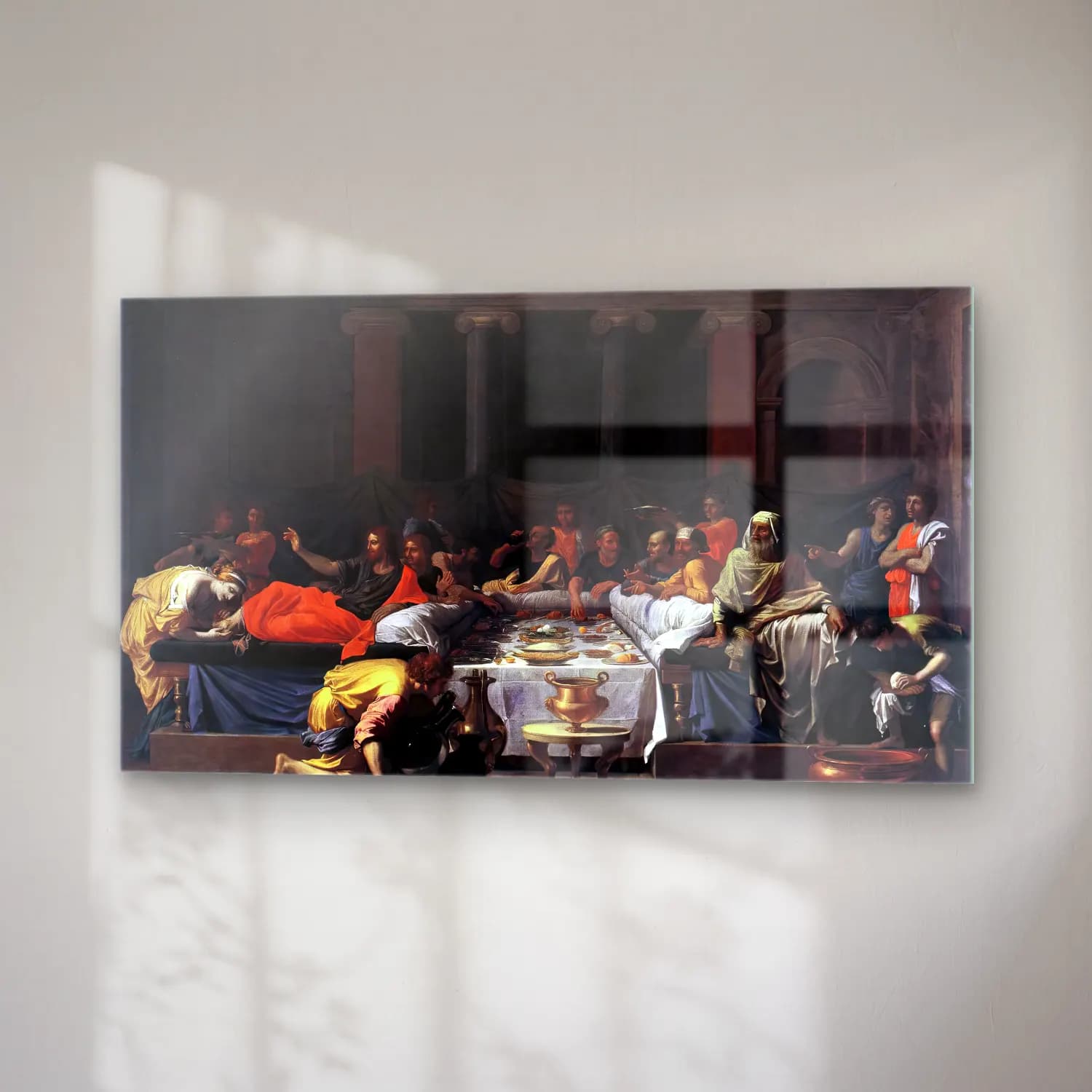 Nicolas Poussin – The Seven Sacraments Ii Penance cam tablo — sağ açıdan görünüm