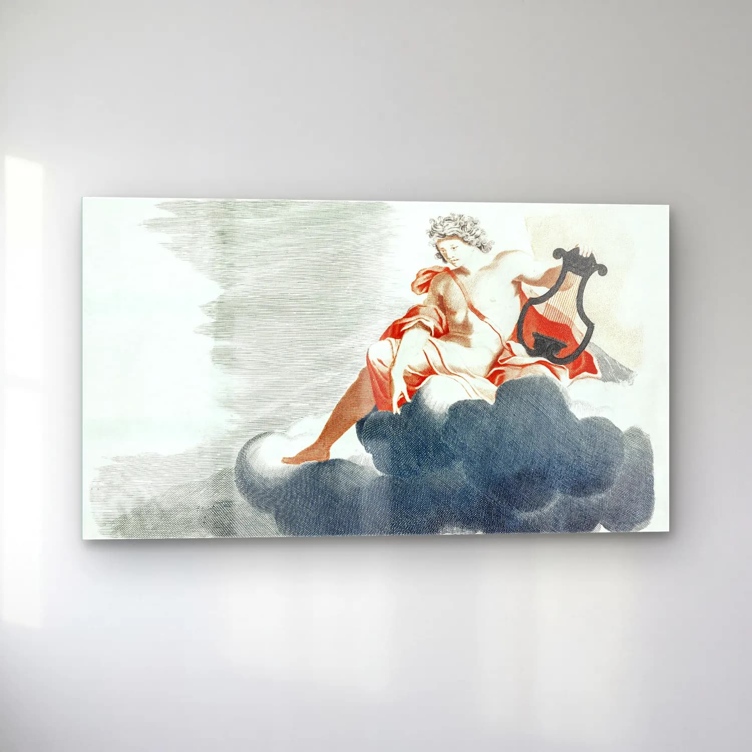 Johan Teyler – Apollo on the Clouds cam tablo — sol açıdan görünüm