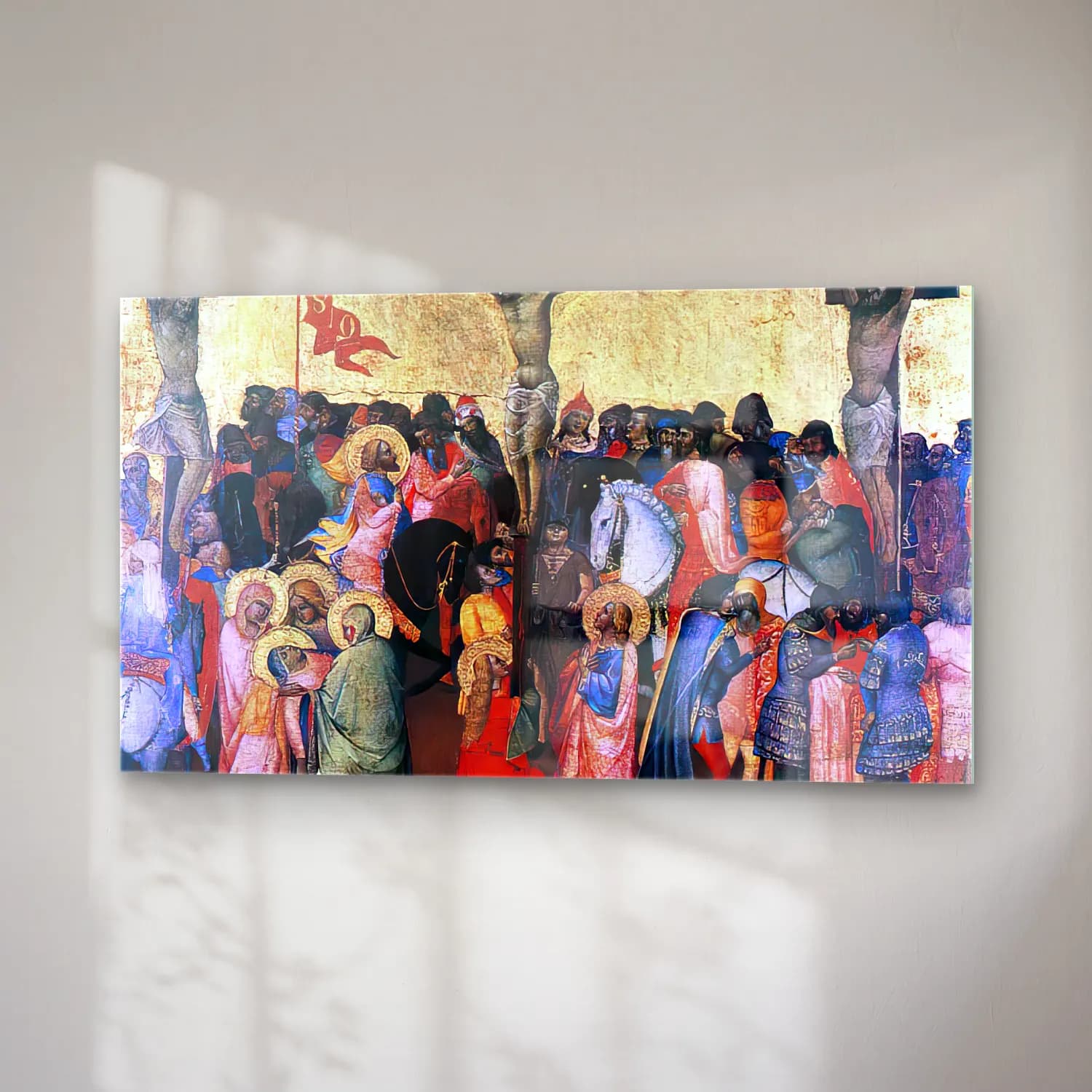 Agnolo Gaddi – Crucifixion cam tablo — sağ açıdan görünüm