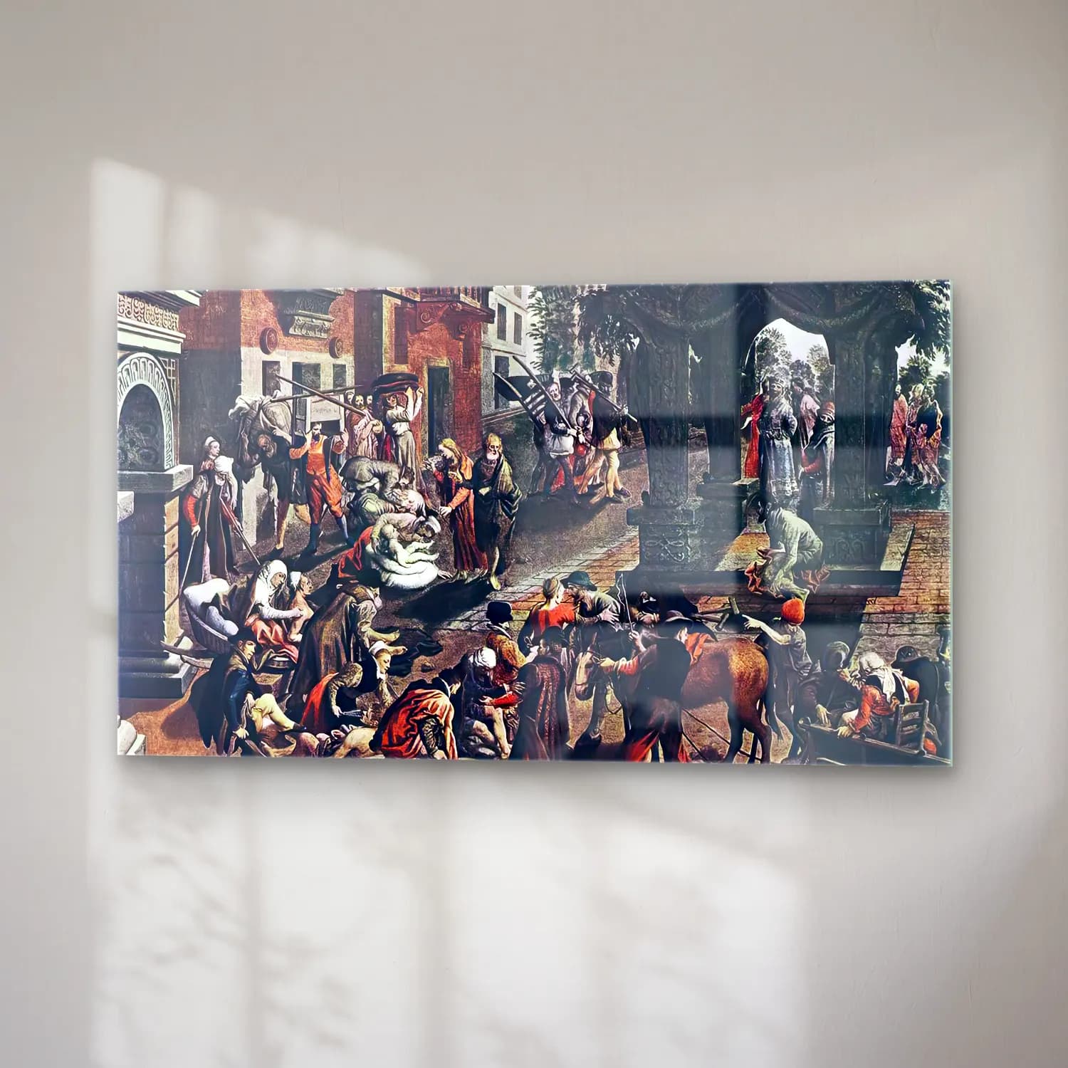 Pieter Aertsen – Apostles Peter and John cam tablo — sağ açıdan görünüm