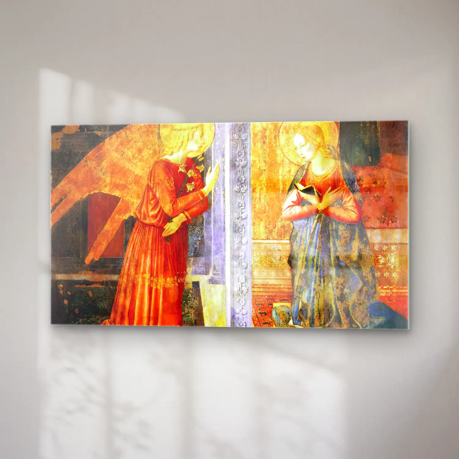 Benozzo Gozzoli – San Domenico Annunciation cam tablo — sağ açıdan görünüm
