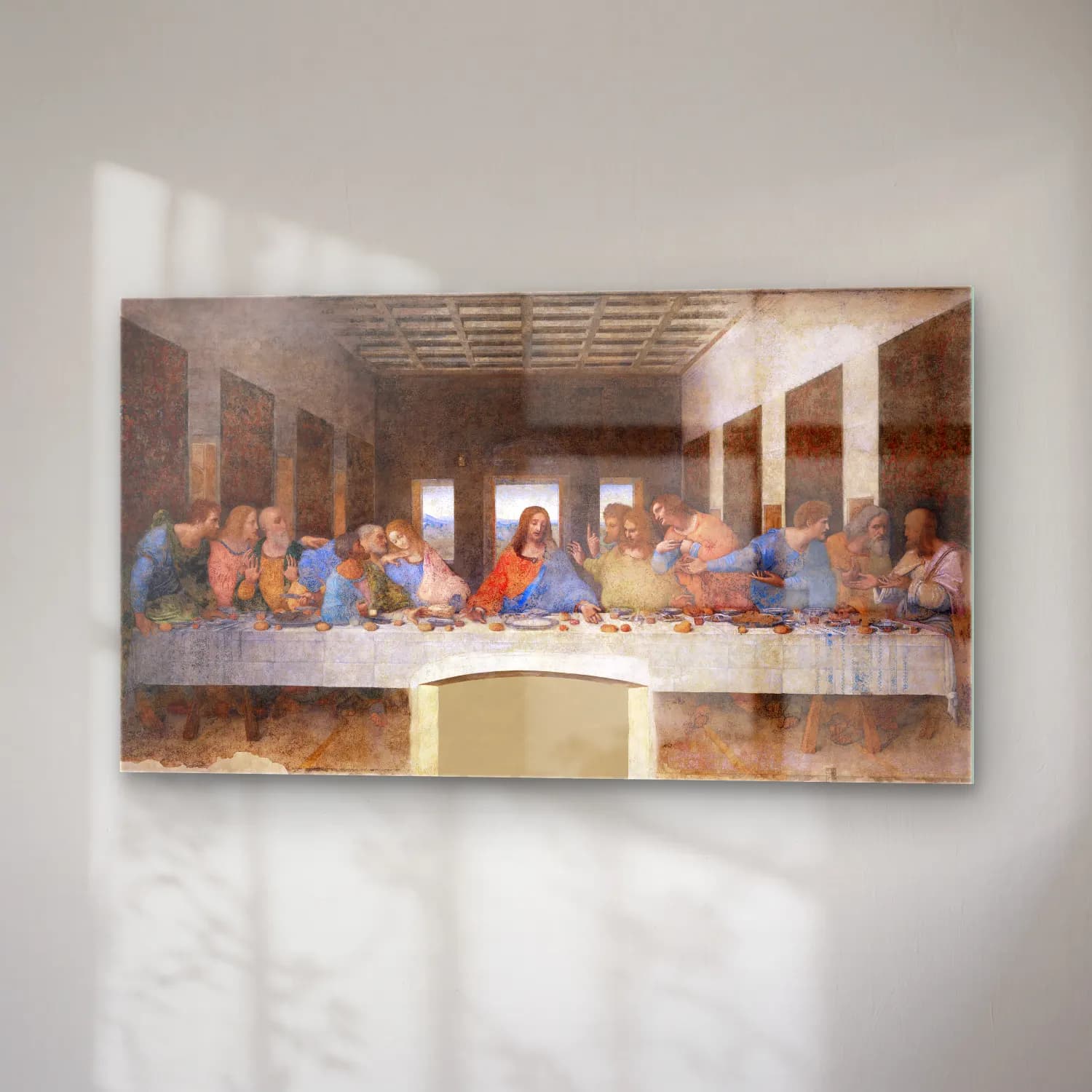 Leonardo da Vinci – Last Supper cam tablo — sağ açıdan görünüm