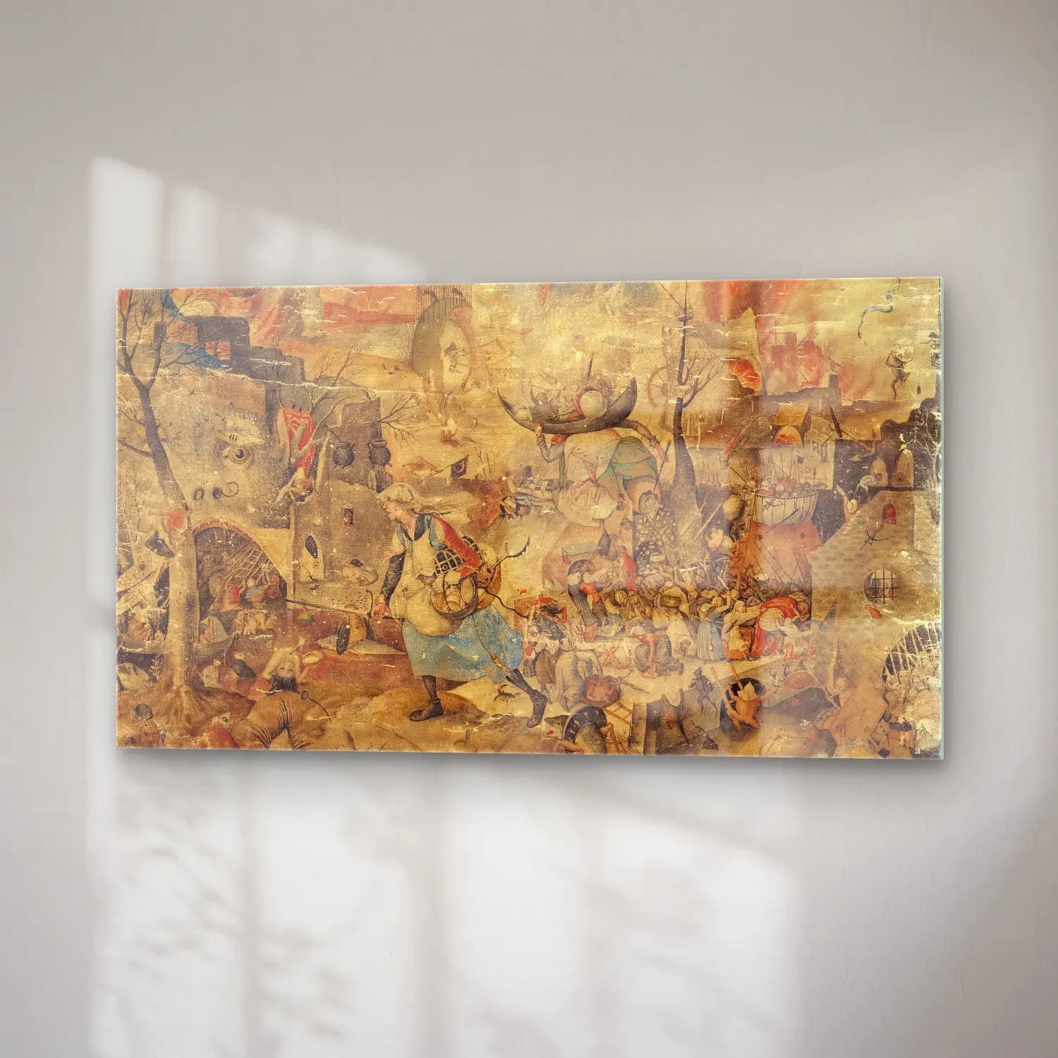 Pieter Bruegel – Mad Meg cam tablo — sağ açıdan görünüm