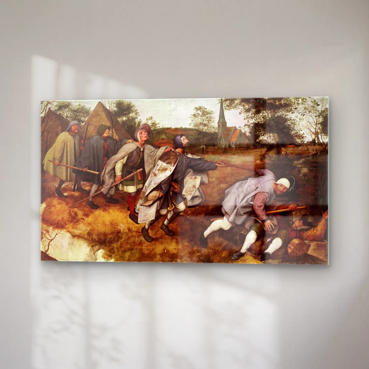 Pieter Bruegel – The Blind Leading the Blind cam tablo — sağ açıdan görünüm