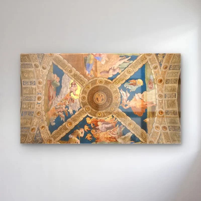 Raffaello Sanzio – Ceiling cam tablo — Raffaello Sanzio – Ceiling — yağlı boya dini sahne