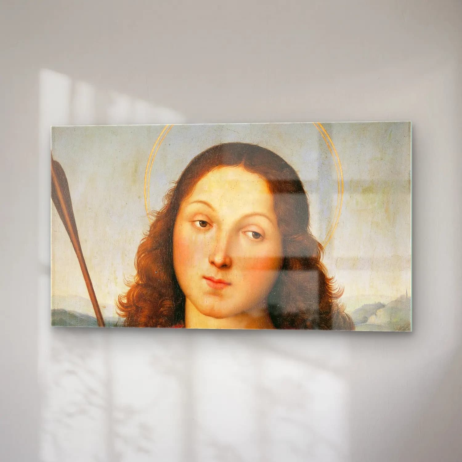 Raffaello Sanzio – St. Sebastian cam tablo — sağ açıdan görünüm