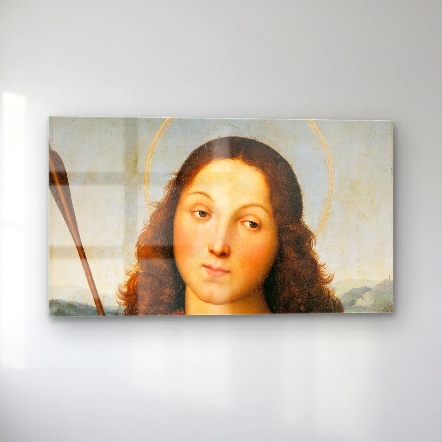 Raffaello Sanzio – St. Sebastian cam tablo — sol açıdan görünüm