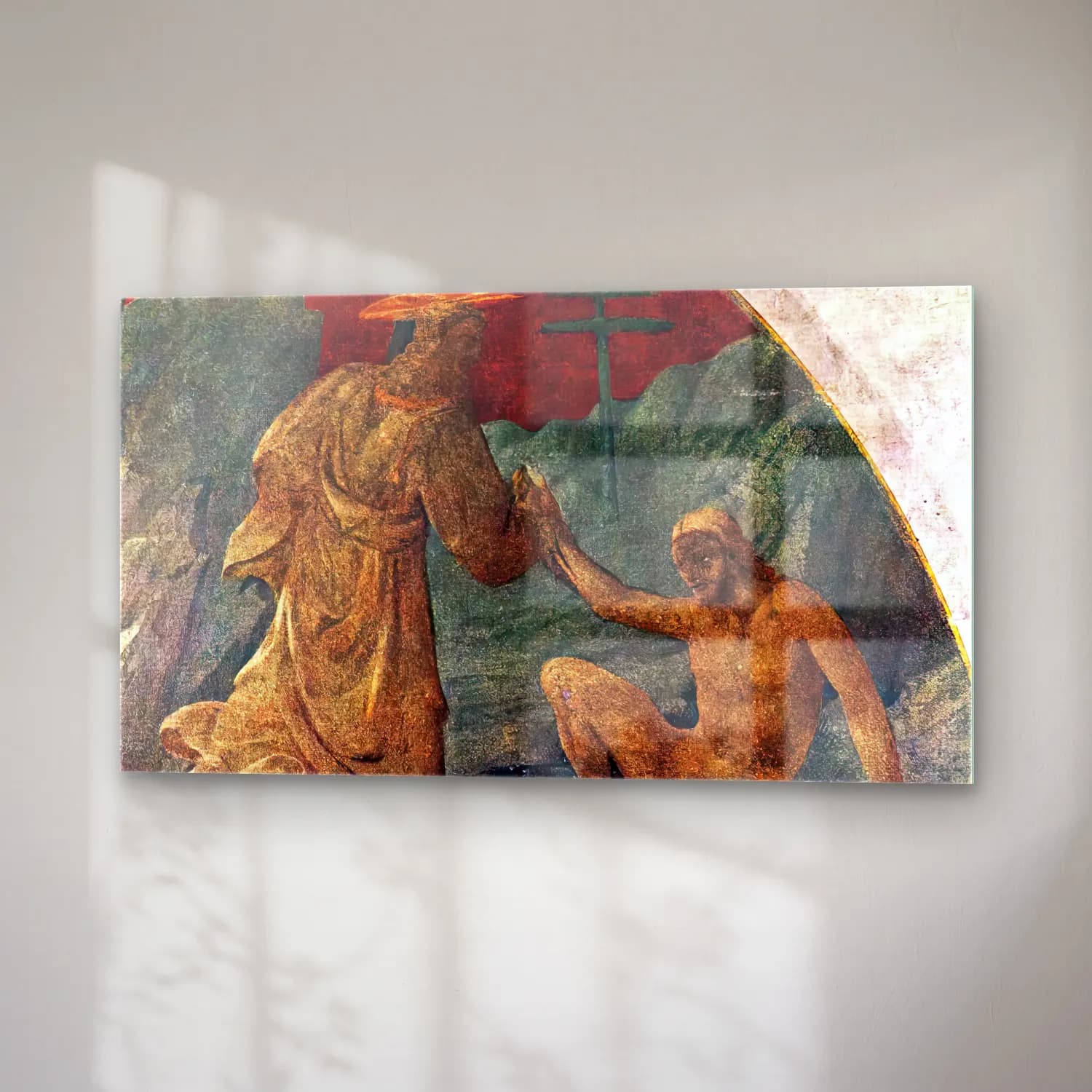 Paolo Uccello – Creation of Adam cam tablo — sağ açıdan görünüm