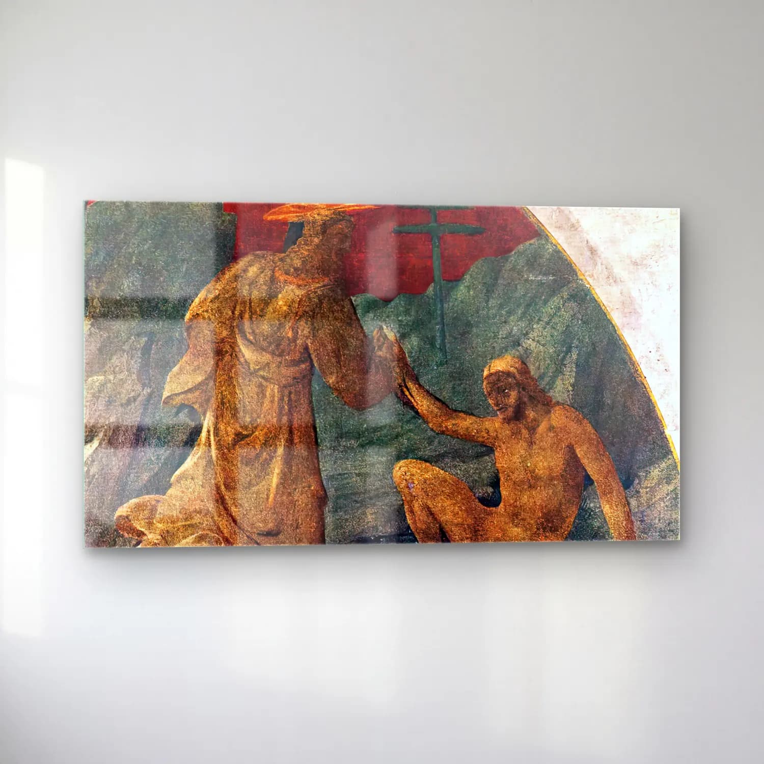 Paolo Uccello – Creation of Adam cam tablo — sol açıdan görünüm