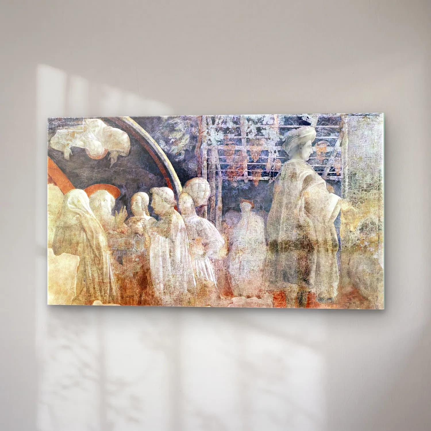 Paolo Uccello – Noah s Sacrifice and Noah s Drunkenness cam tablo — sağ açıdan görünüm