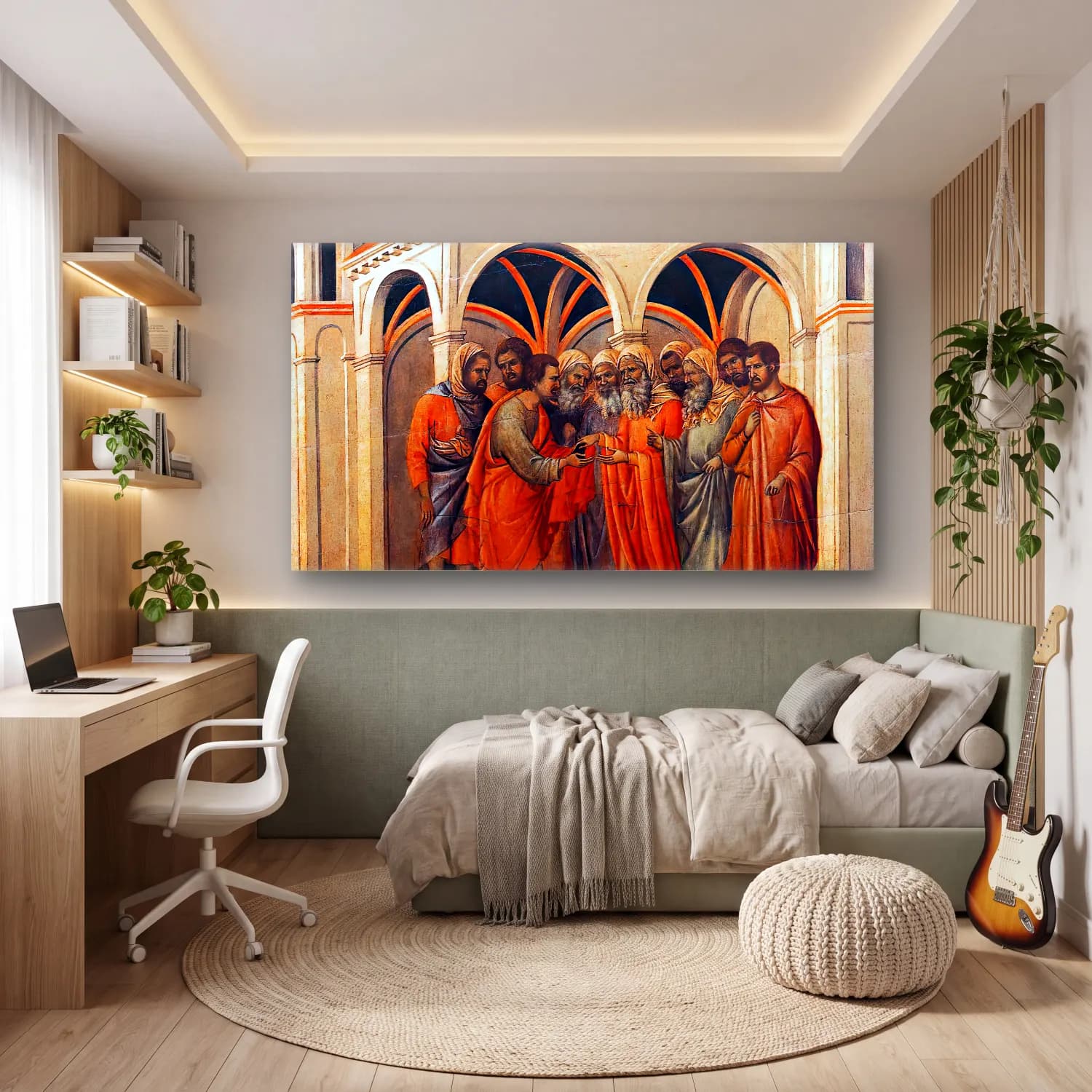 Duccio di Buoninsegna – The Betrayal cam tablo — genç odasında