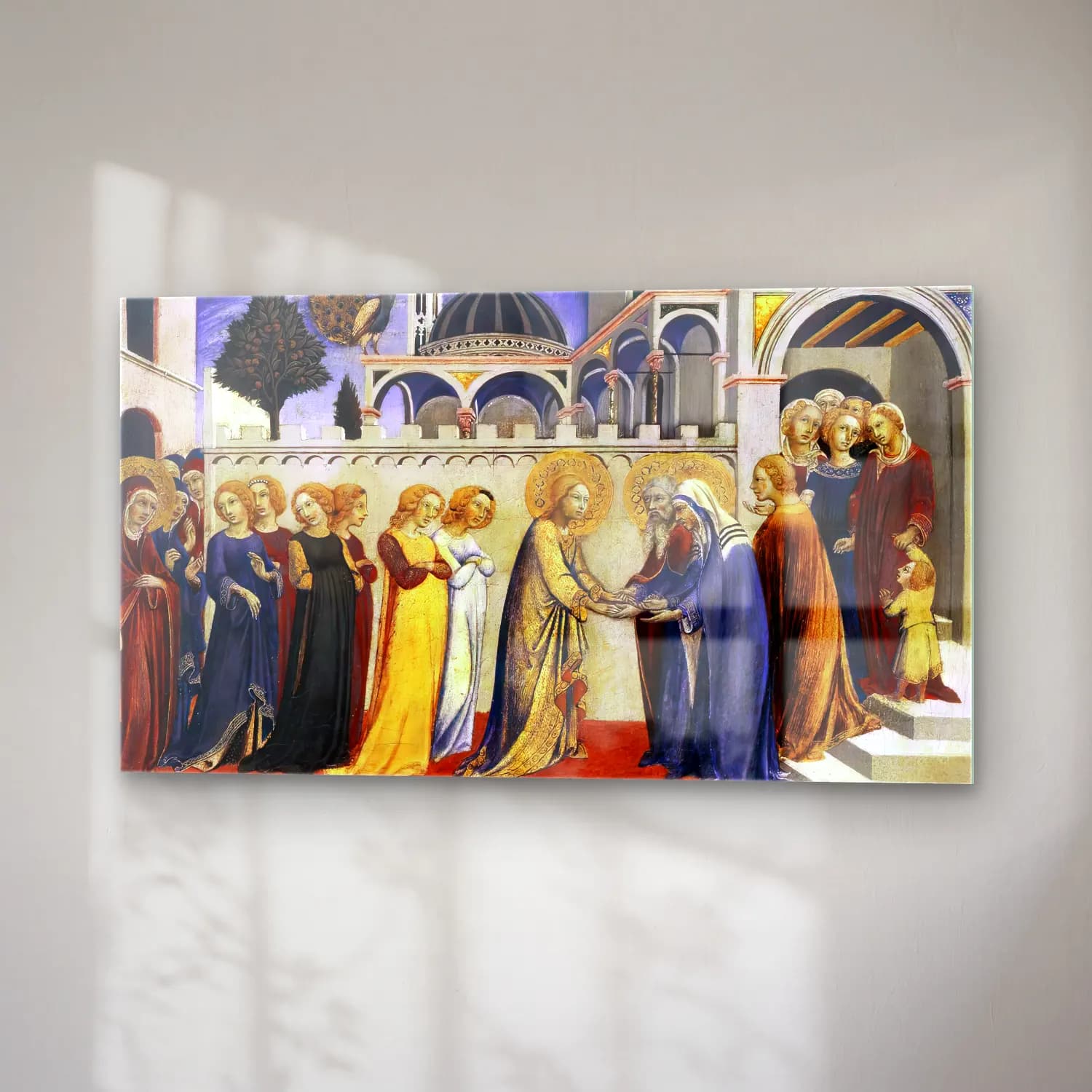 Sano di Pietro – Return of the Virgin cam tablo — sağ açıdan görünüm