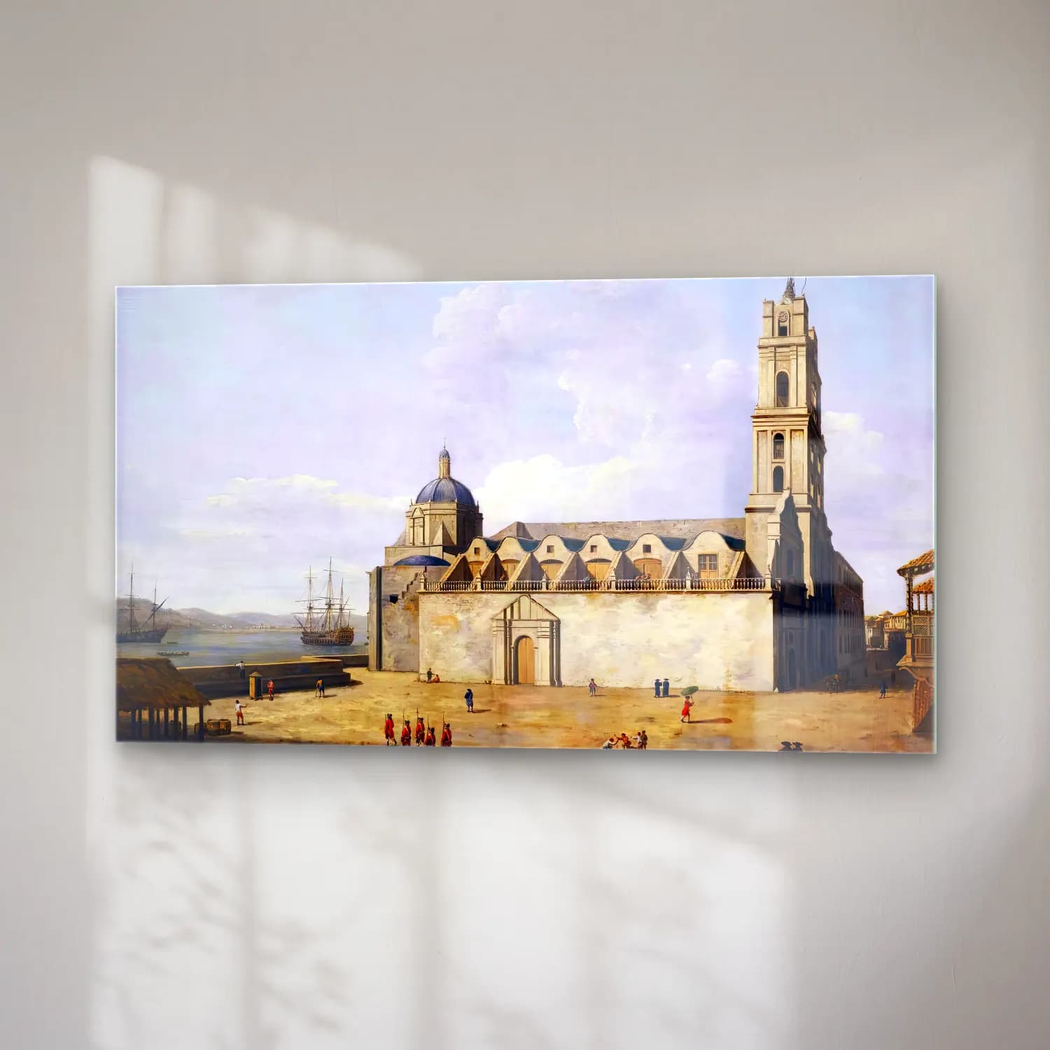 Dominic Serres – The Cathedral at Havana, August-September cam tablo — sağ açıdan görünüm
