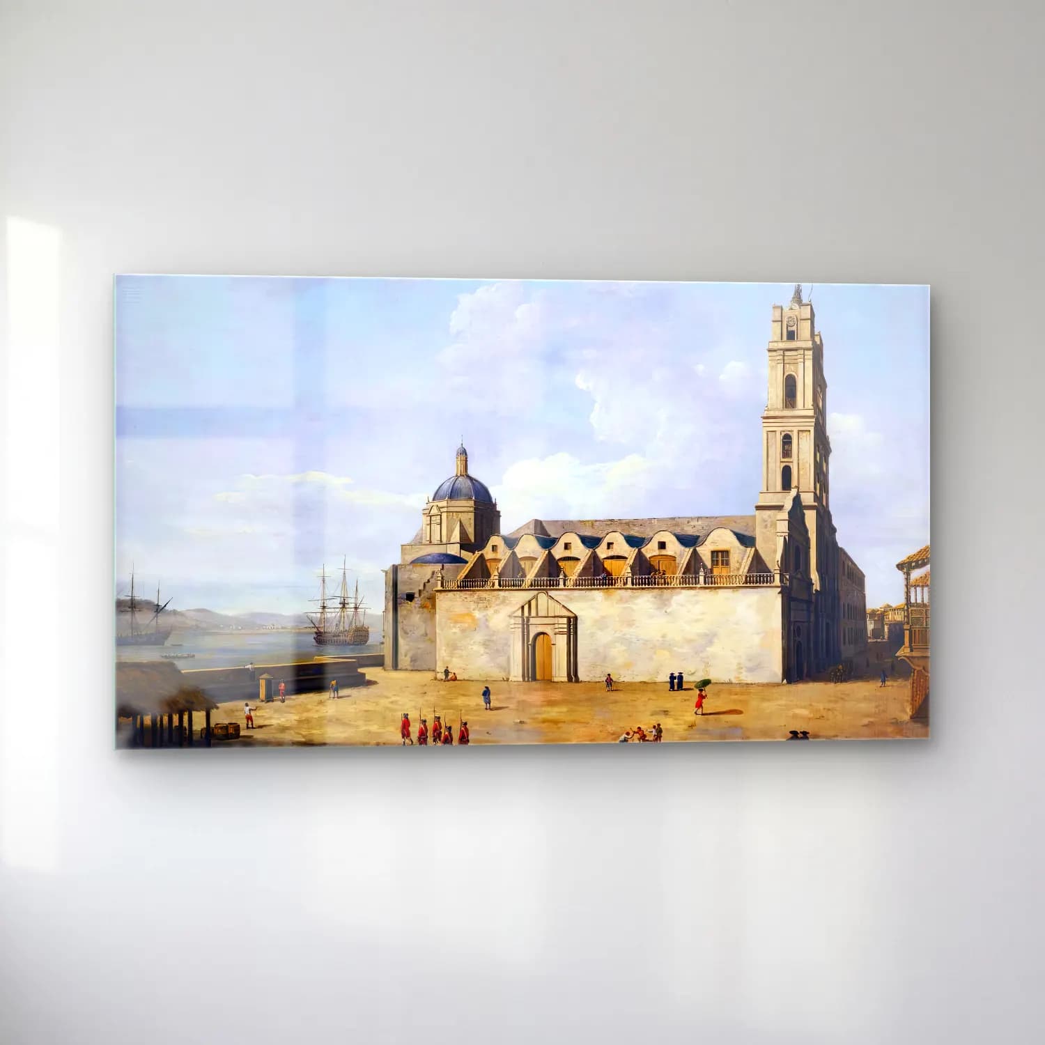 Dominic Serres – The Cathedral at Havana, August-September cam tablo — sol açıdan görünüm