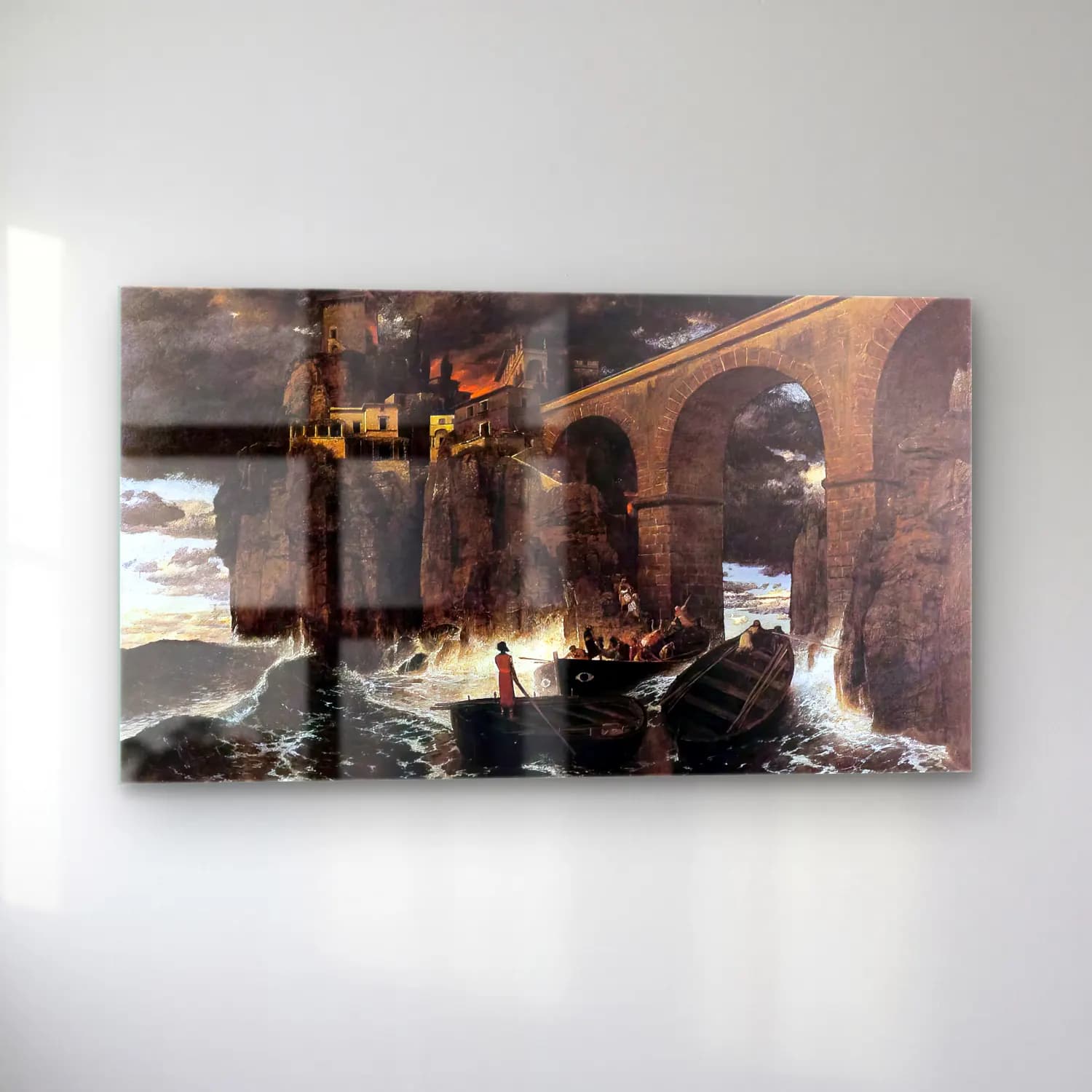 Arnold Böcklin – Attack cam tablo — sol açıdan görünüm