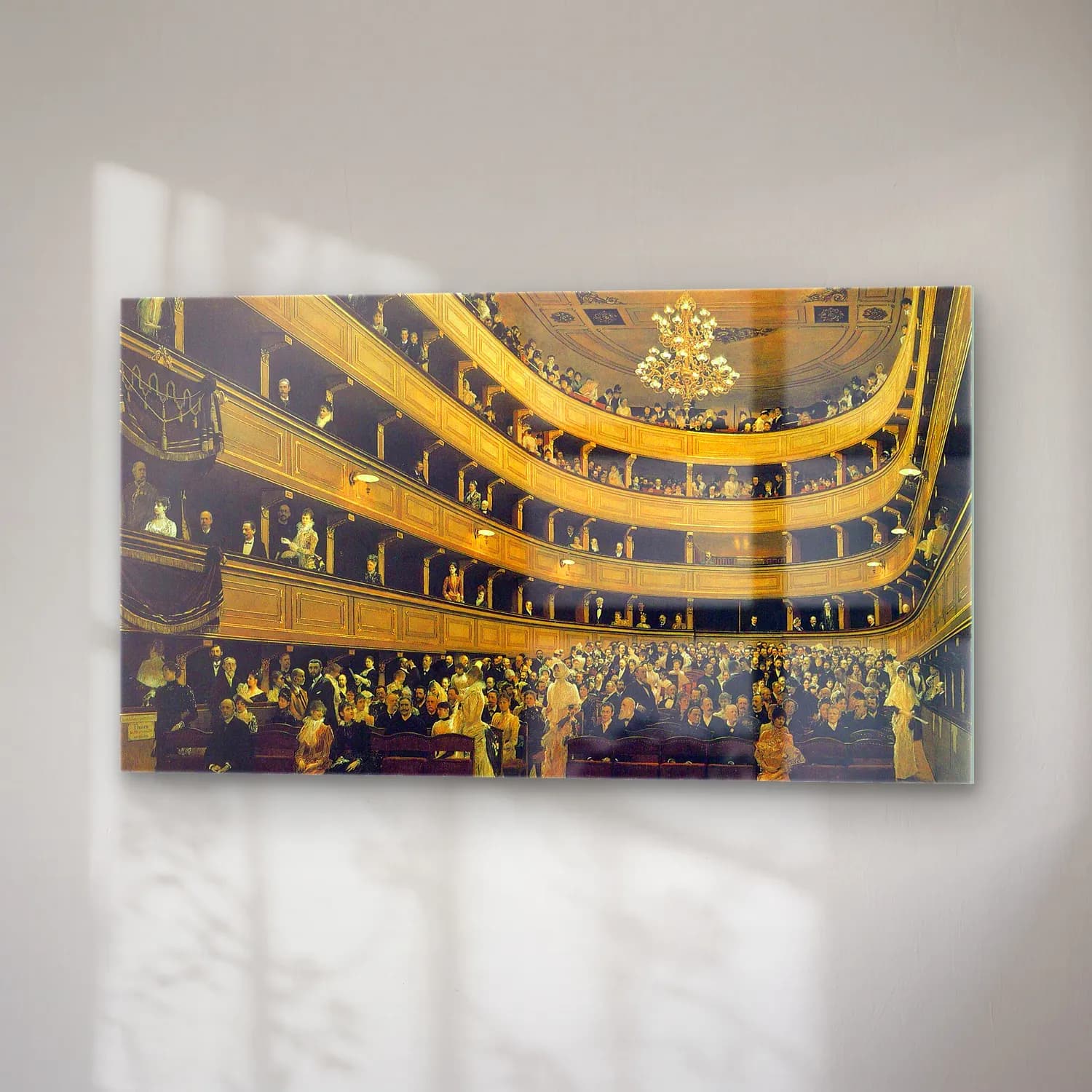 Gustav Klimt – Hall cam tablo — sağ açıdan görünüm